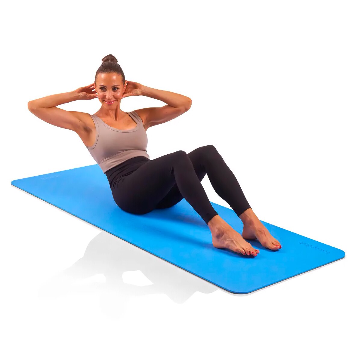 Tapete de fitness 2 en 1 Hammer Azul-3