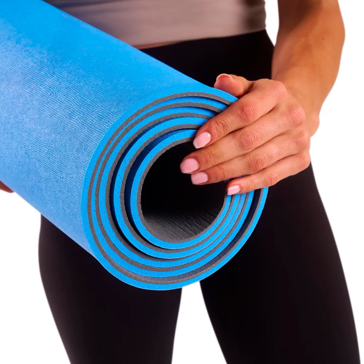 Tapete de fitness 2 en 1 Hammer Azul-6