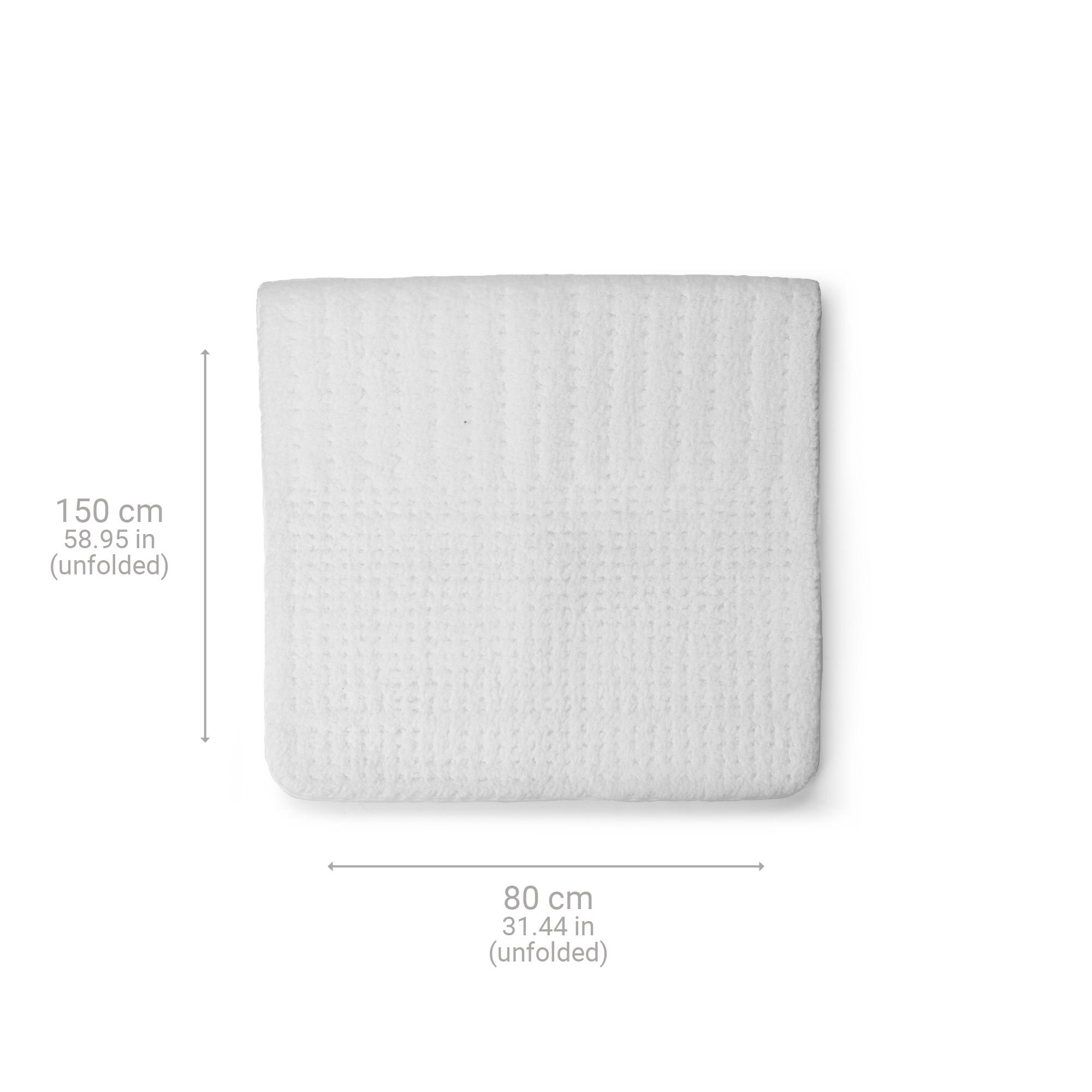 Aquecedor de cama elétrico extra macio Medisana HU 672 Branco-2