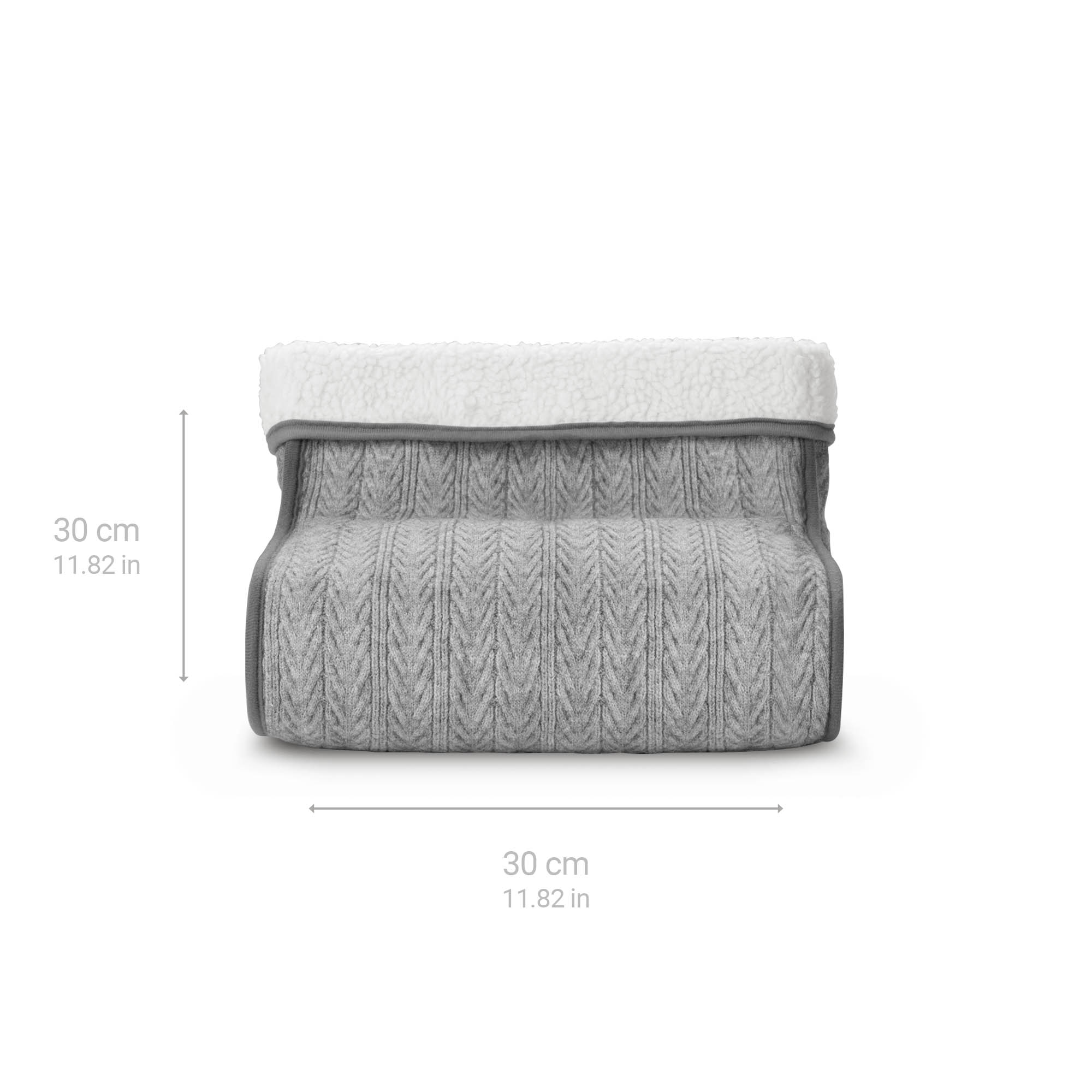 Aquecedor de pés em malha Medisana FW 150 Cinzento-2