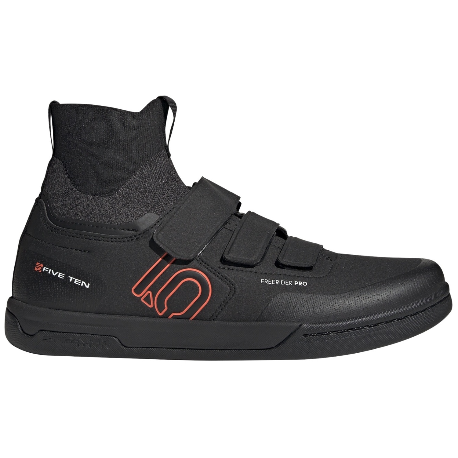 Sapatilhas de Ciclismo 5.10 Freerider Pro Mid Vcs Plataforma Adidas Preto-1