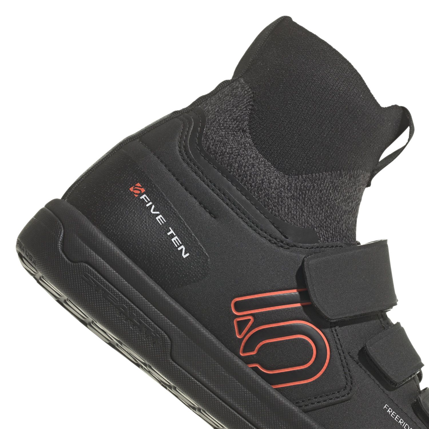 Sapatilhas de Ciclismo 5.10 Freerider Pro Mid Vcs Plataforma Adidas Preto-5