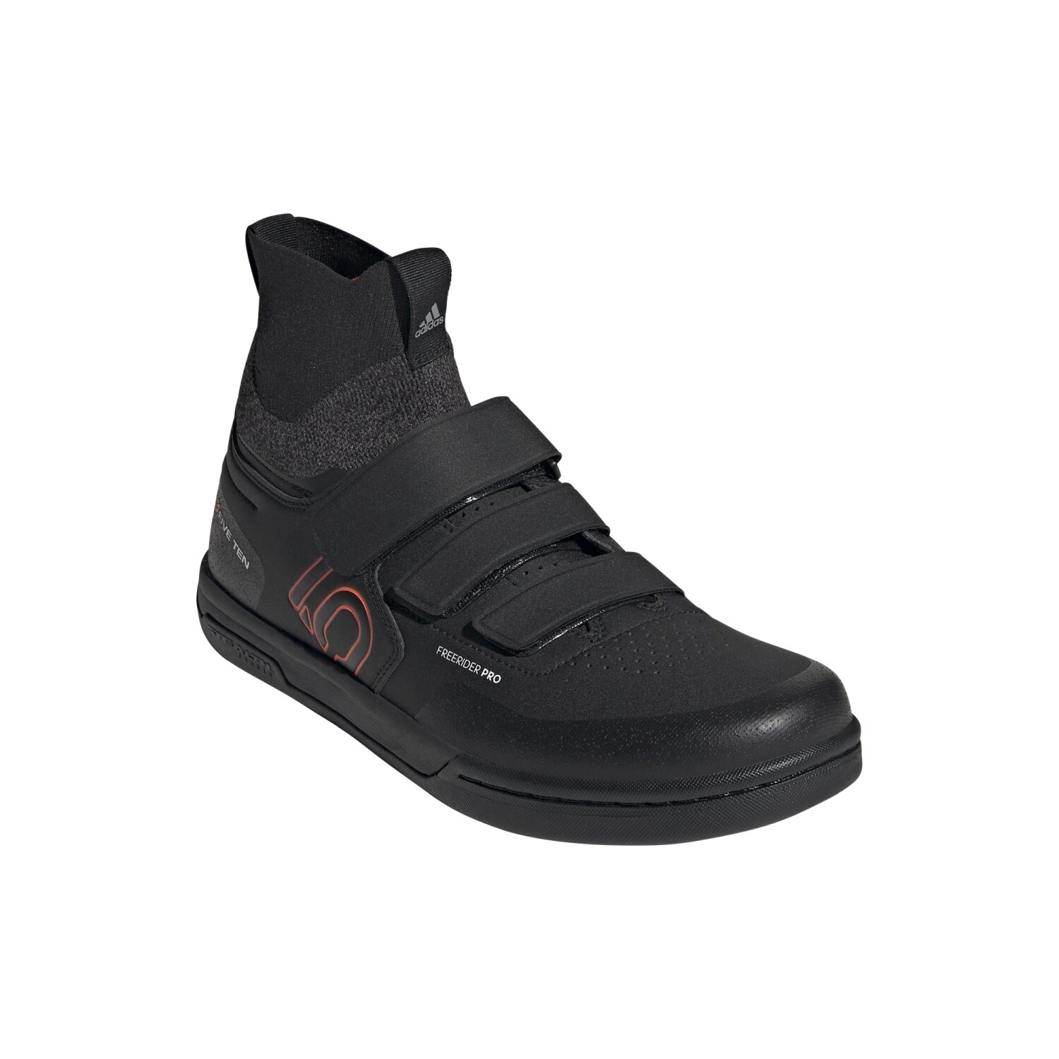 Sapatilhas de Ciclismo 5.10 Freerider Pro Mid Vcs Plataforma Adidas Preto-6