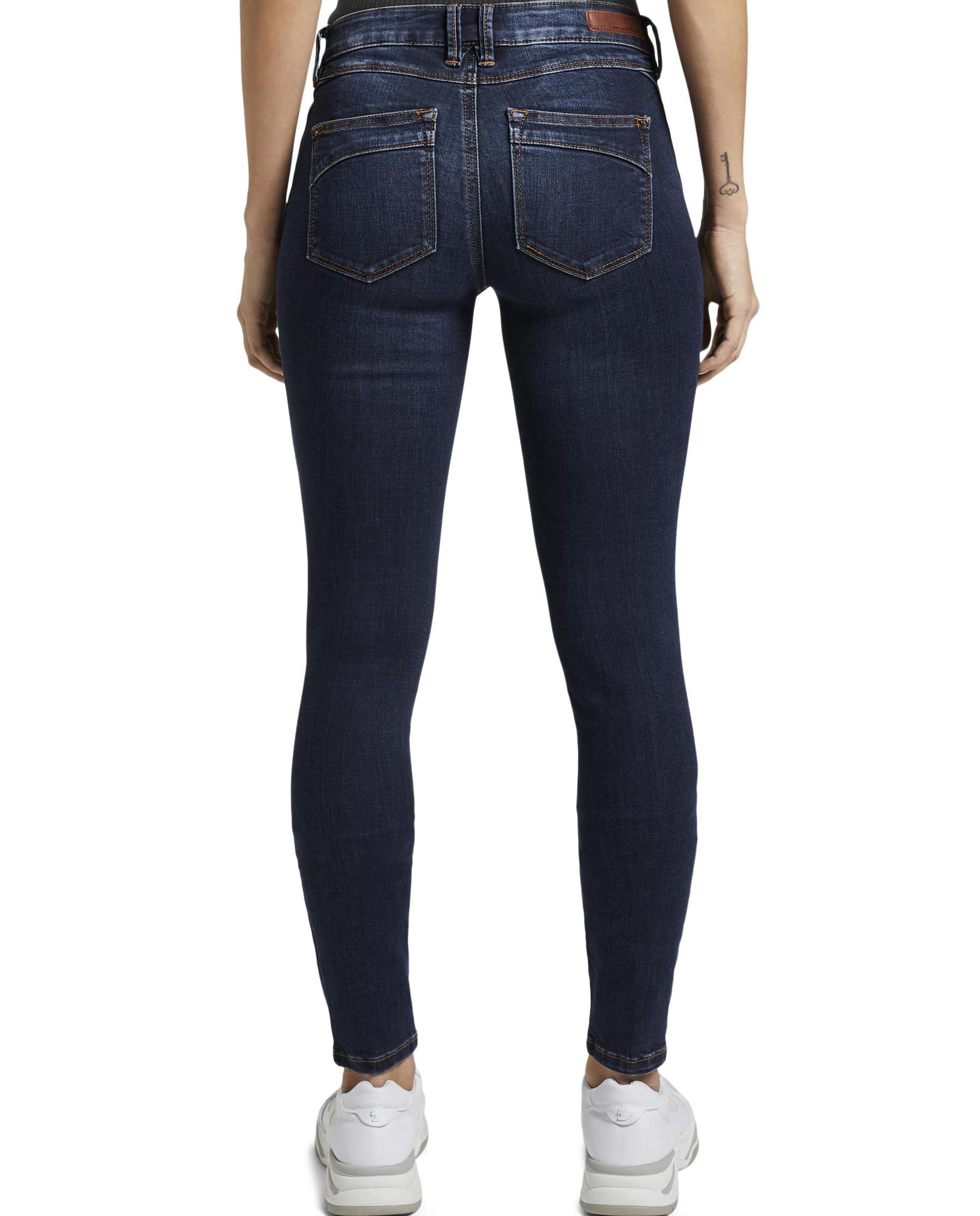 Jeans Jona Extra Skinny Efeito Desgastado Azul-2