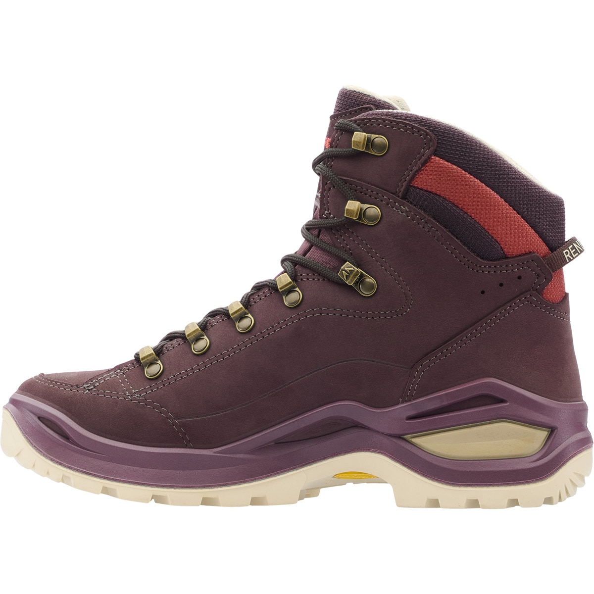 Botas de Montanha Renegade Evo Gtx Mid Ws Lowa Bordeaux-7