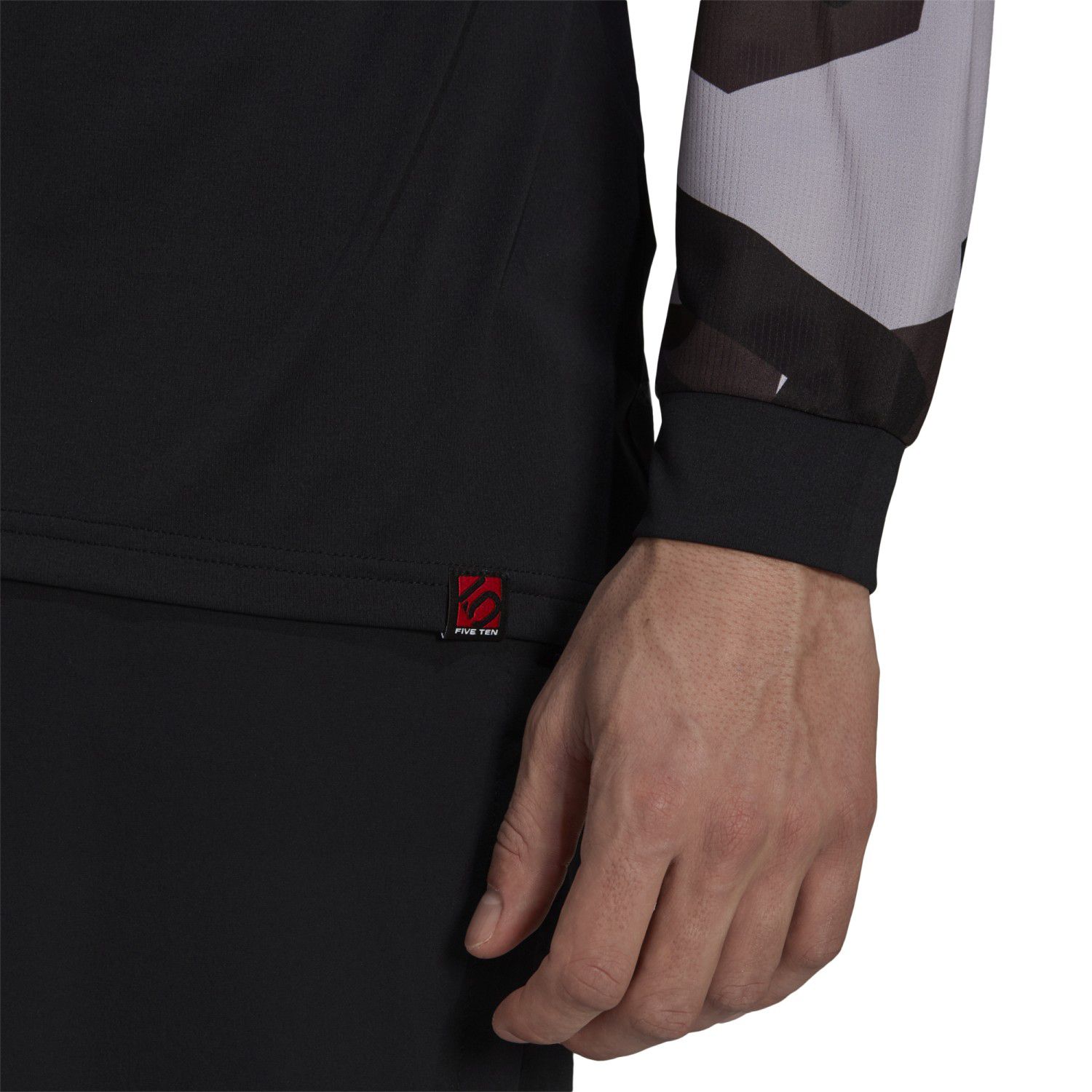 T-shirt de Ciclismo 5.10 Trailx Ls Adidas Preto-5