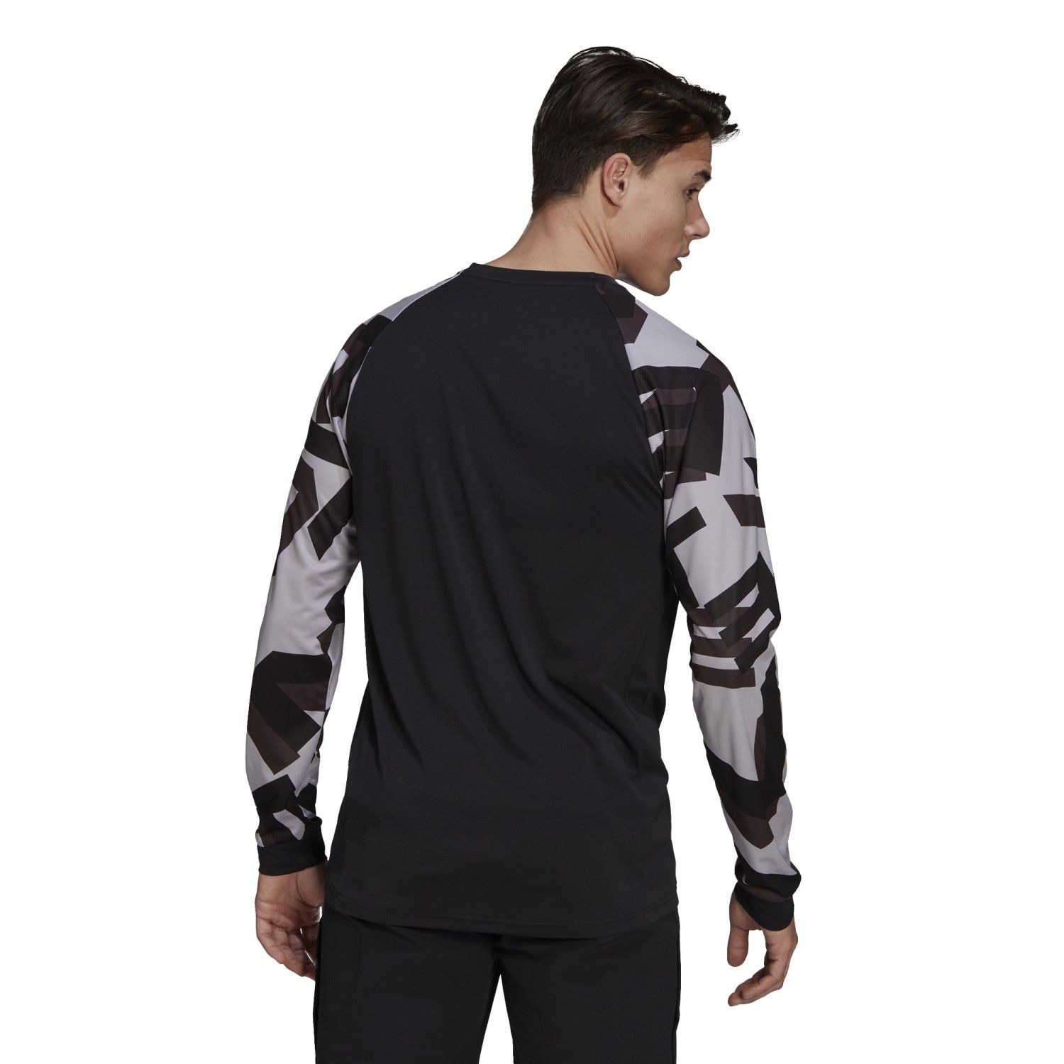 T-shirt de Ciclismo 5.10 Trailx Ls Adidas Preto-7