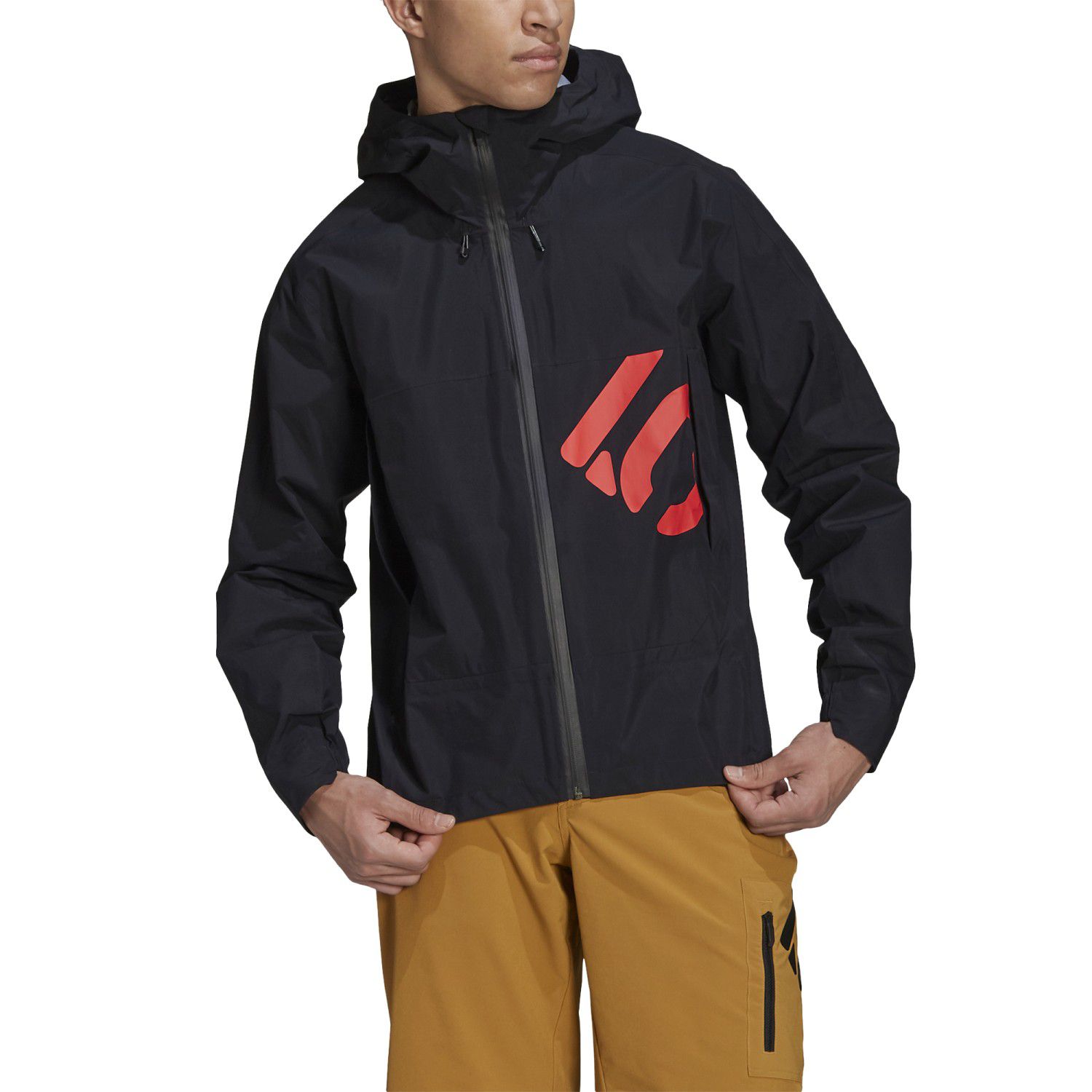 Casaco Impermeável de Ciclismo 5.10 Rain Adidas Preto-5