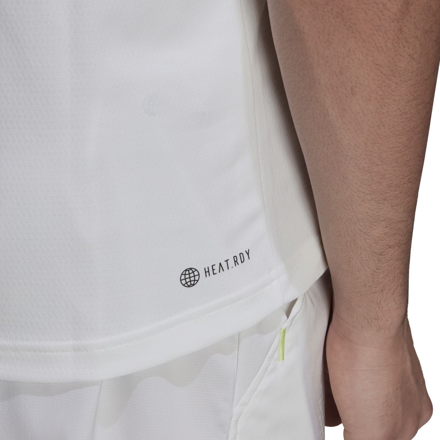Polo de Ténis Paris Flt Adidas Branco-6