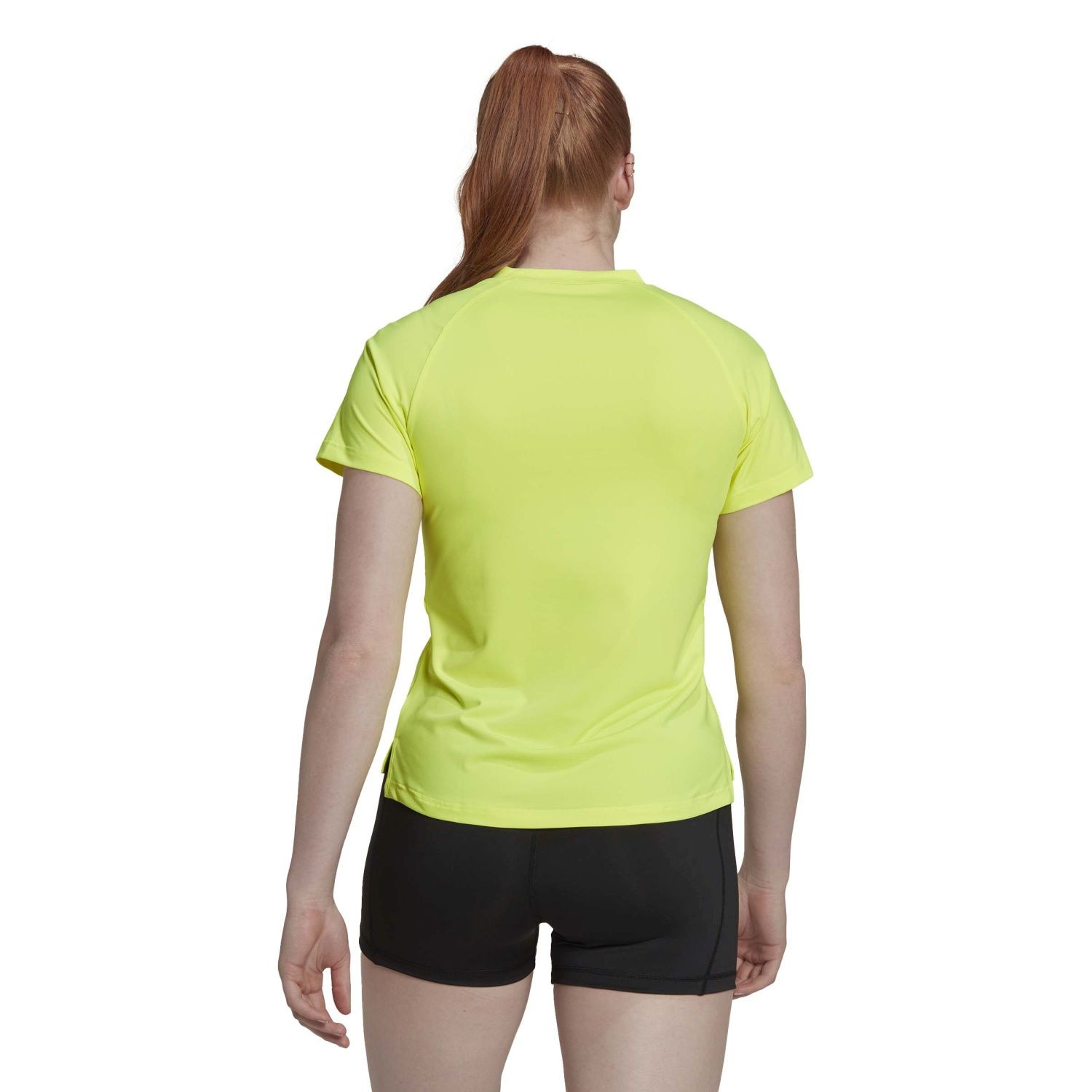 T-shirt de Voleibol Hilo Adidas Amarelo-2