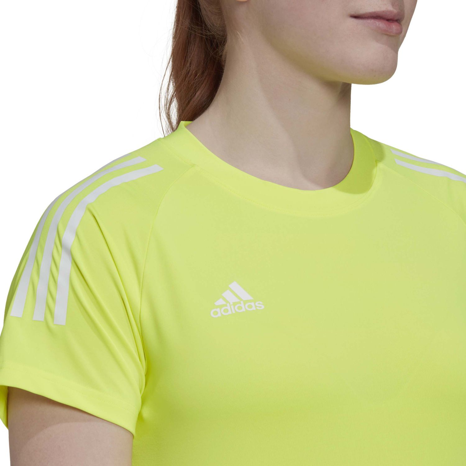 T-shirt de Voleibol Hilo Adidas Amarelo-5