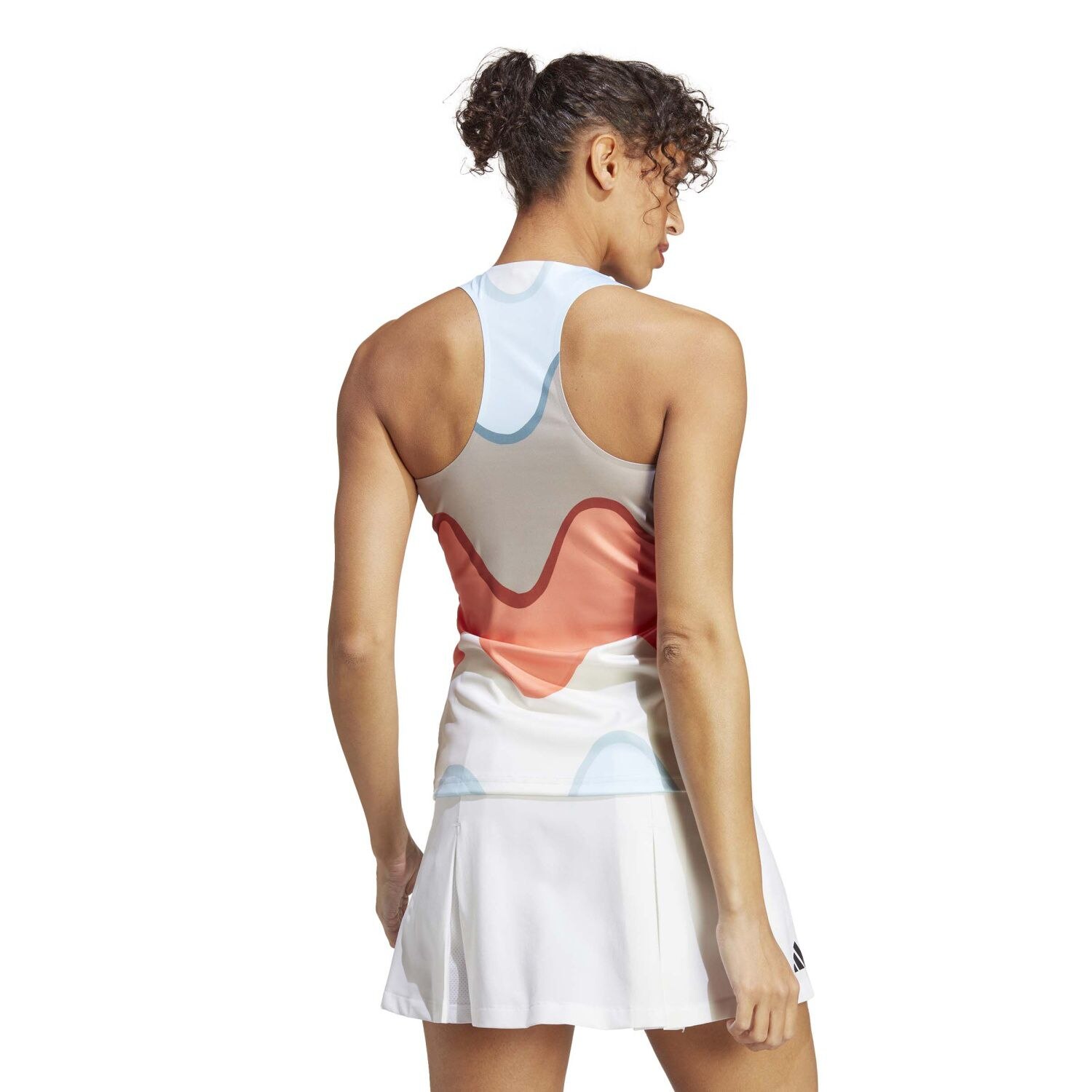T-shirt de Ténis e Pádel T Premium Adidas Multicolor-3