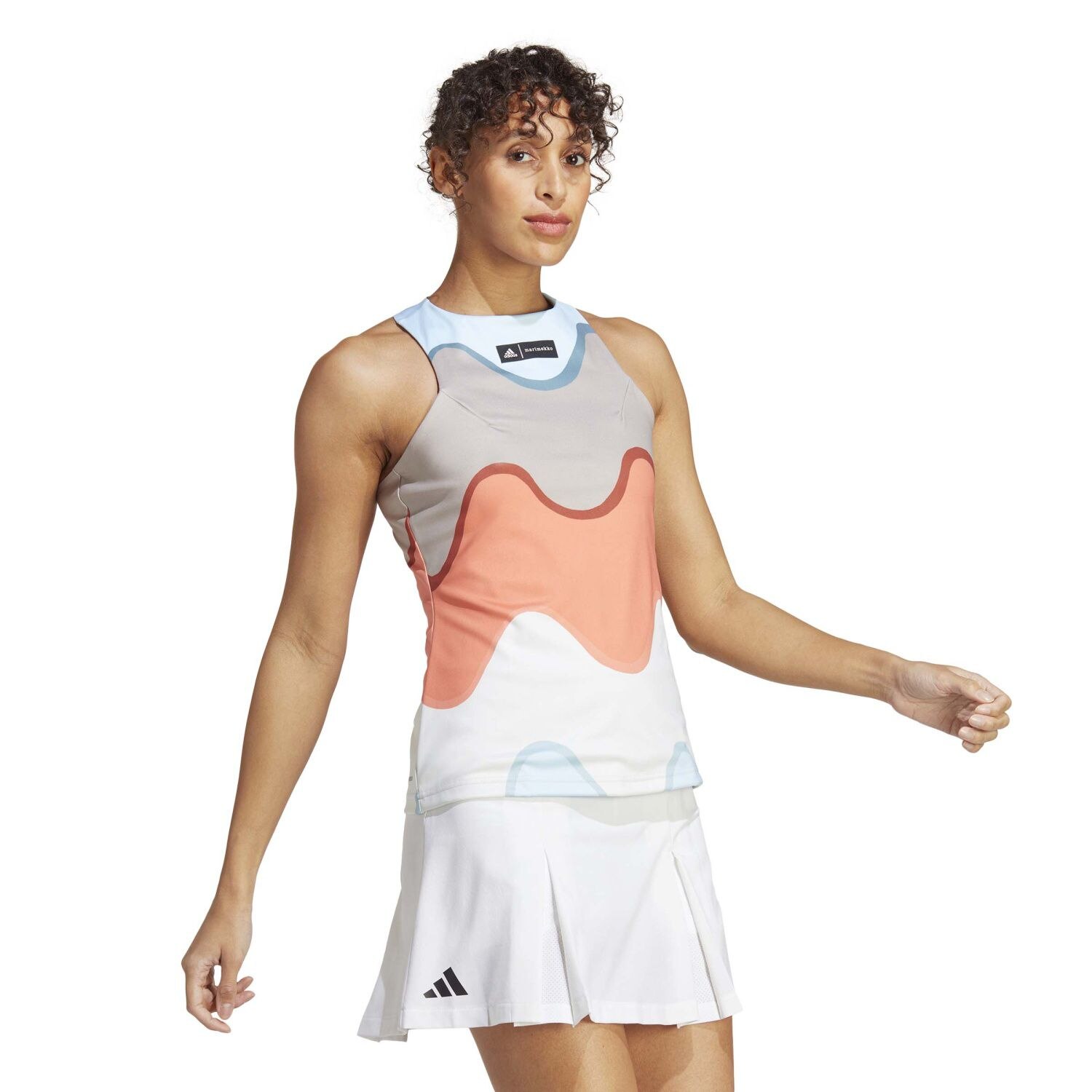 T-shirt de Ténis e Pádel T Premium Adidas Multicolor-4