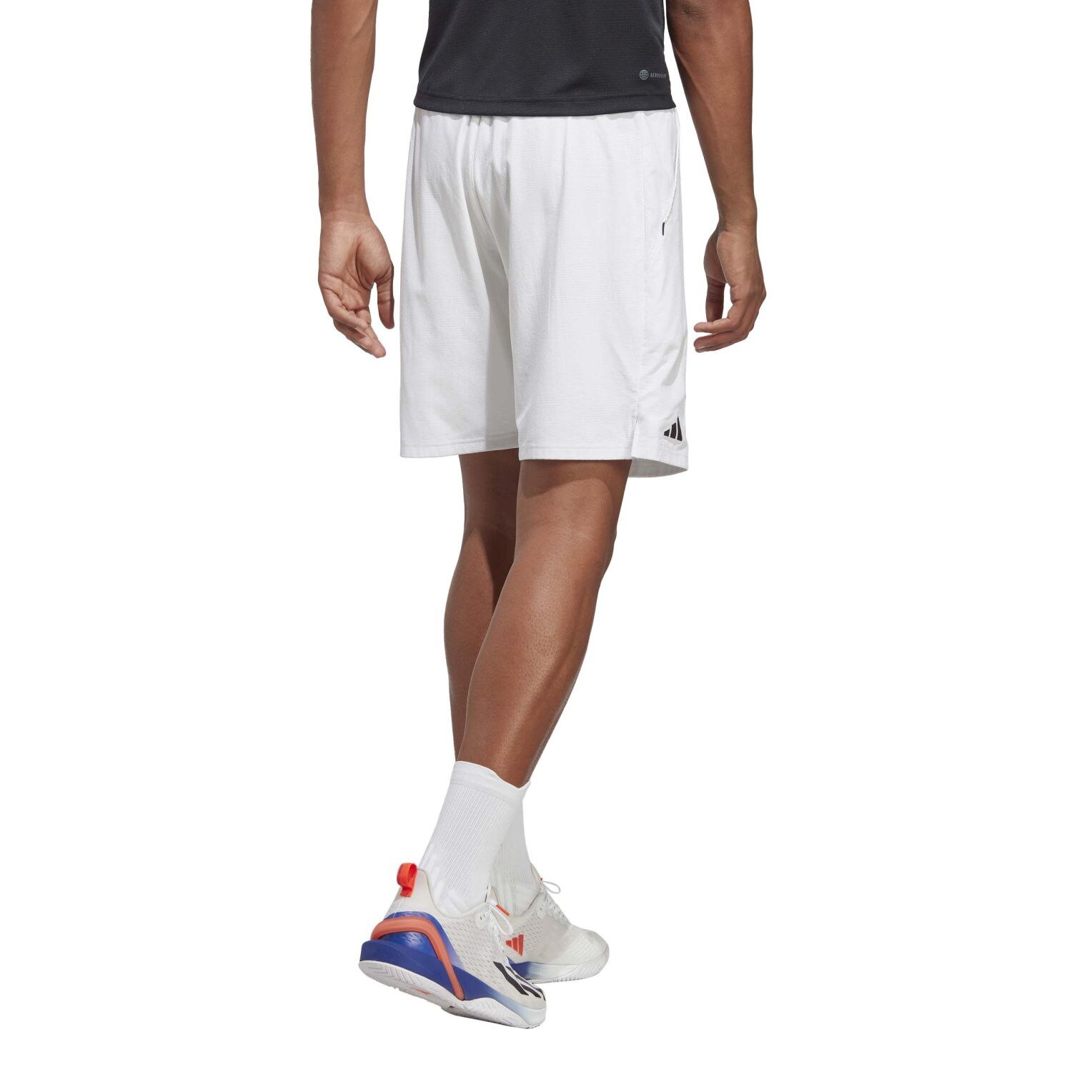 Calças Curtas de Ténis e Pádel Ergo 1 Adidas Branco-2