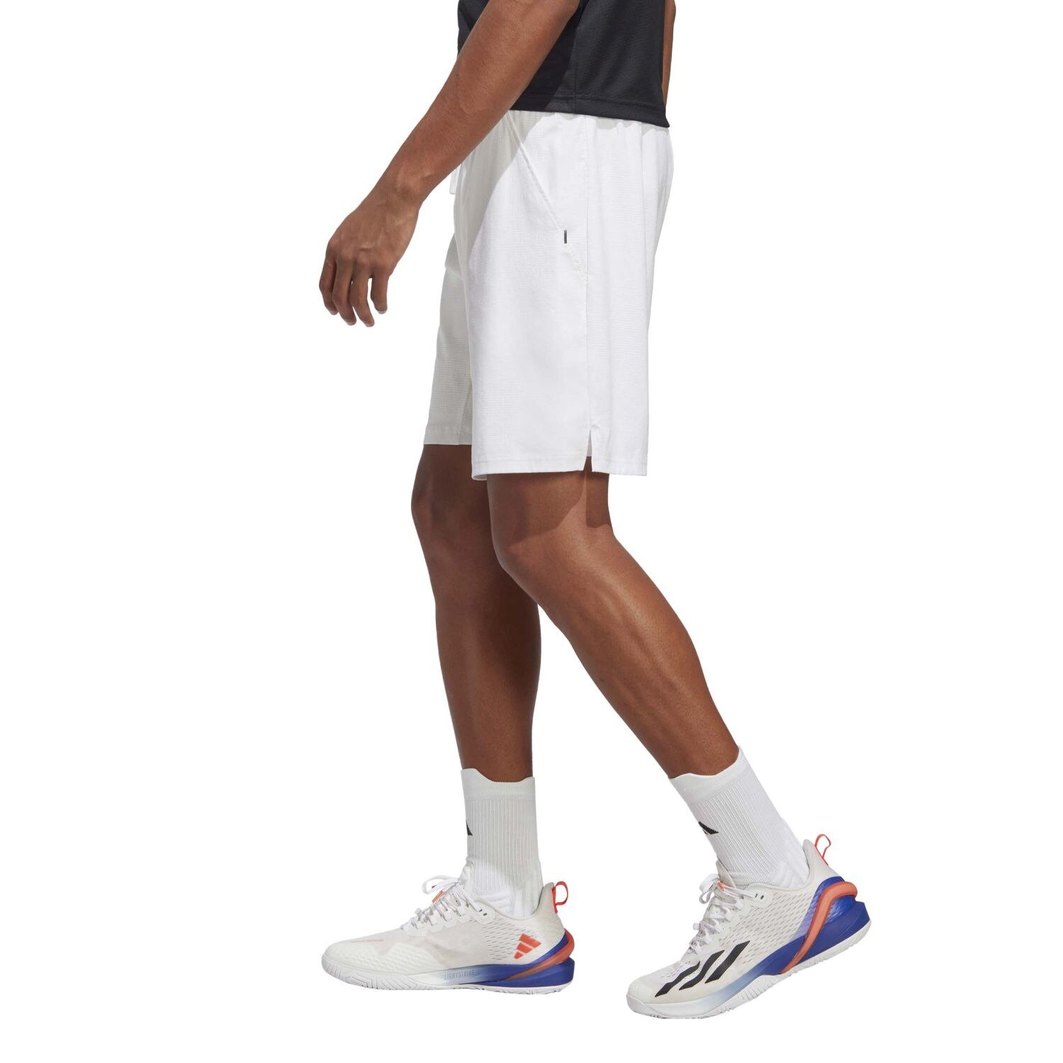 Calças Curtas de Ténis e Pádel Ergo 1 Adidas Branco-3