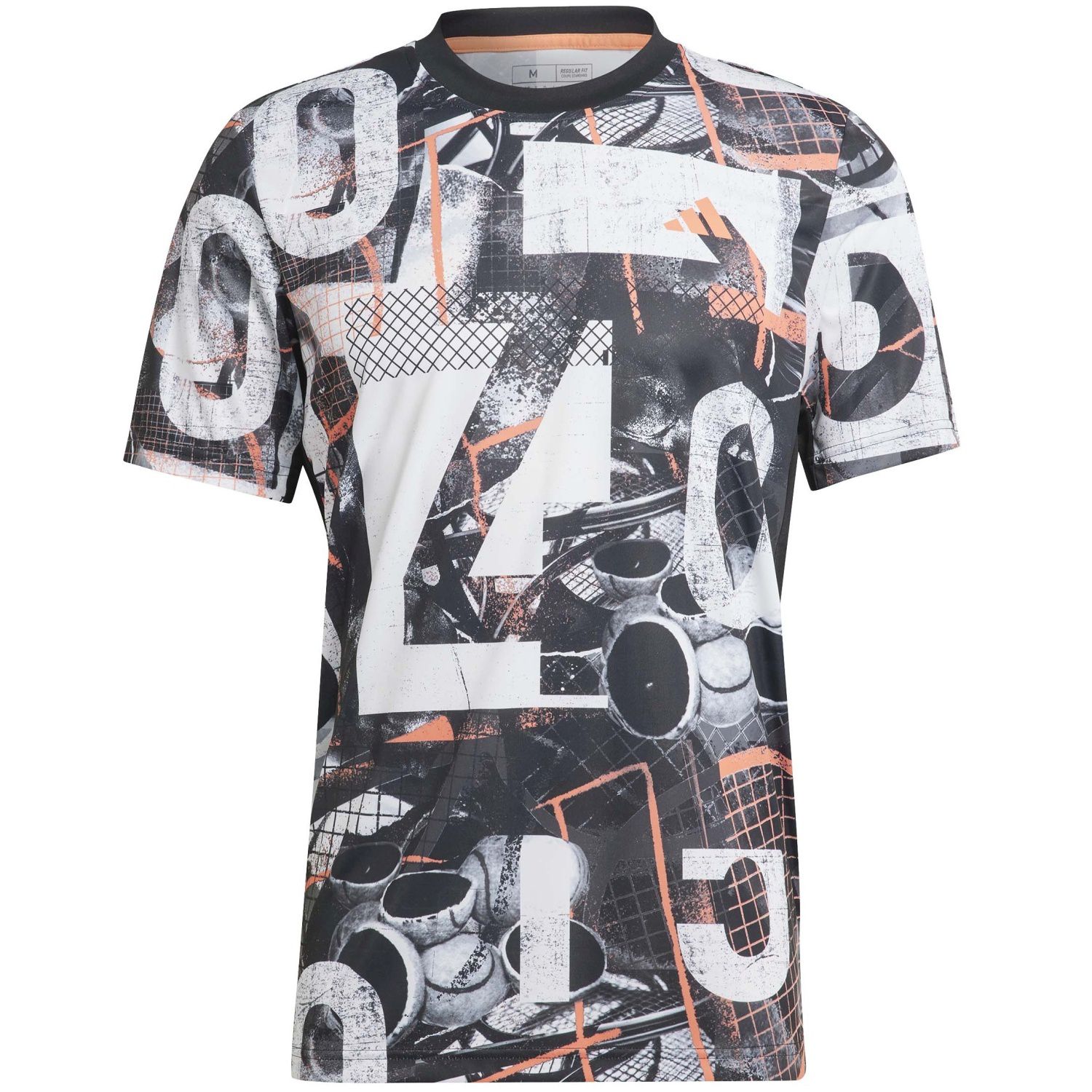 Imagem 0 de T-shirt de Ténis e Pádel Club Graph Adidas