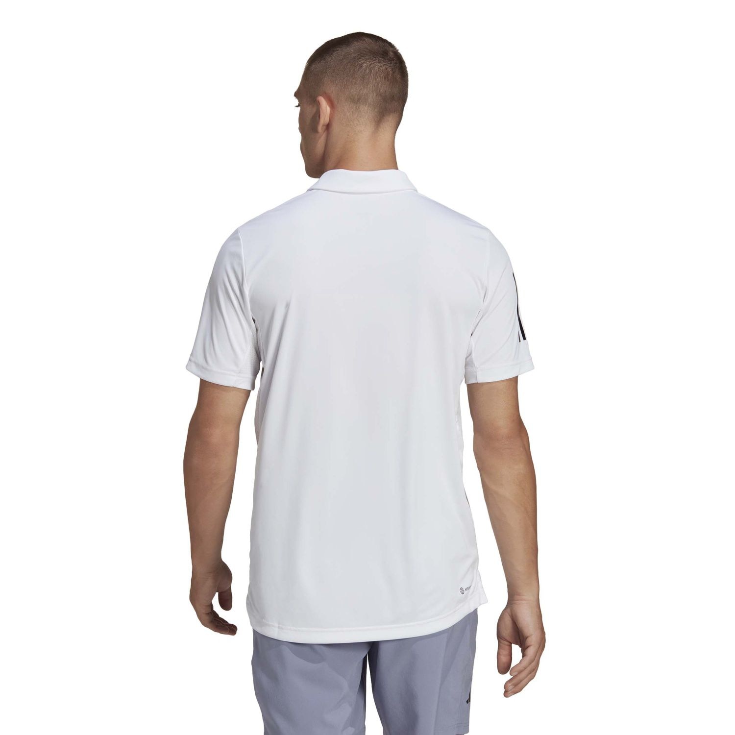 Polo de Ténis e Padel Club 3str Adidas Branco-2
