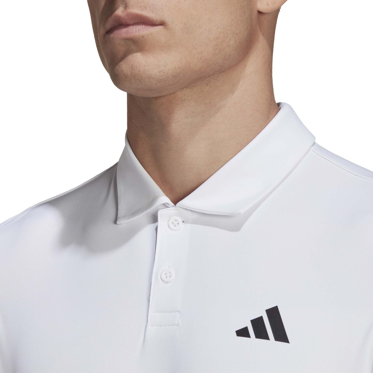 Polo de Ténis e Padel Club 3str Adidas Branco-5