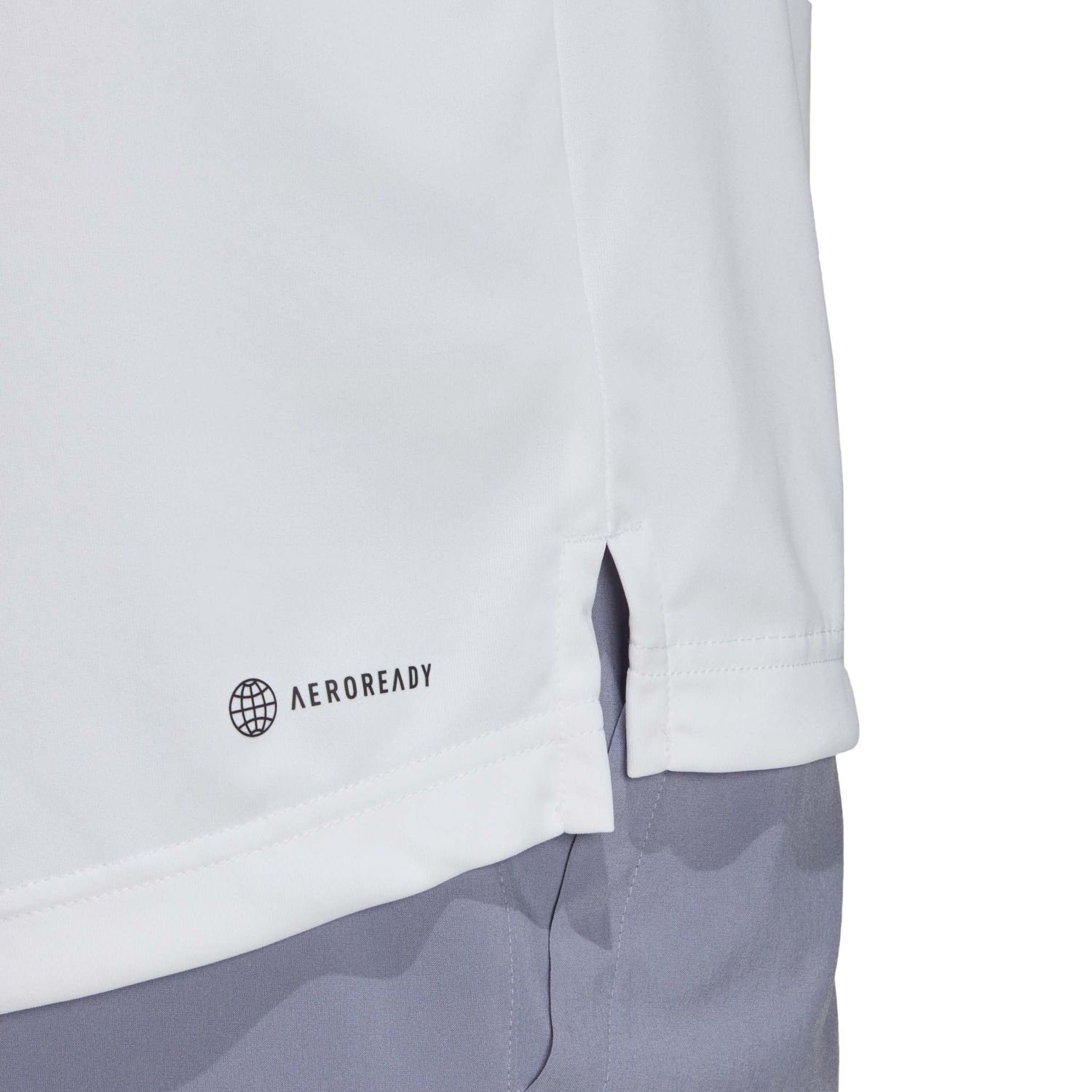 Polo de Ténis e Padel Club 3str Adidas Branco-6