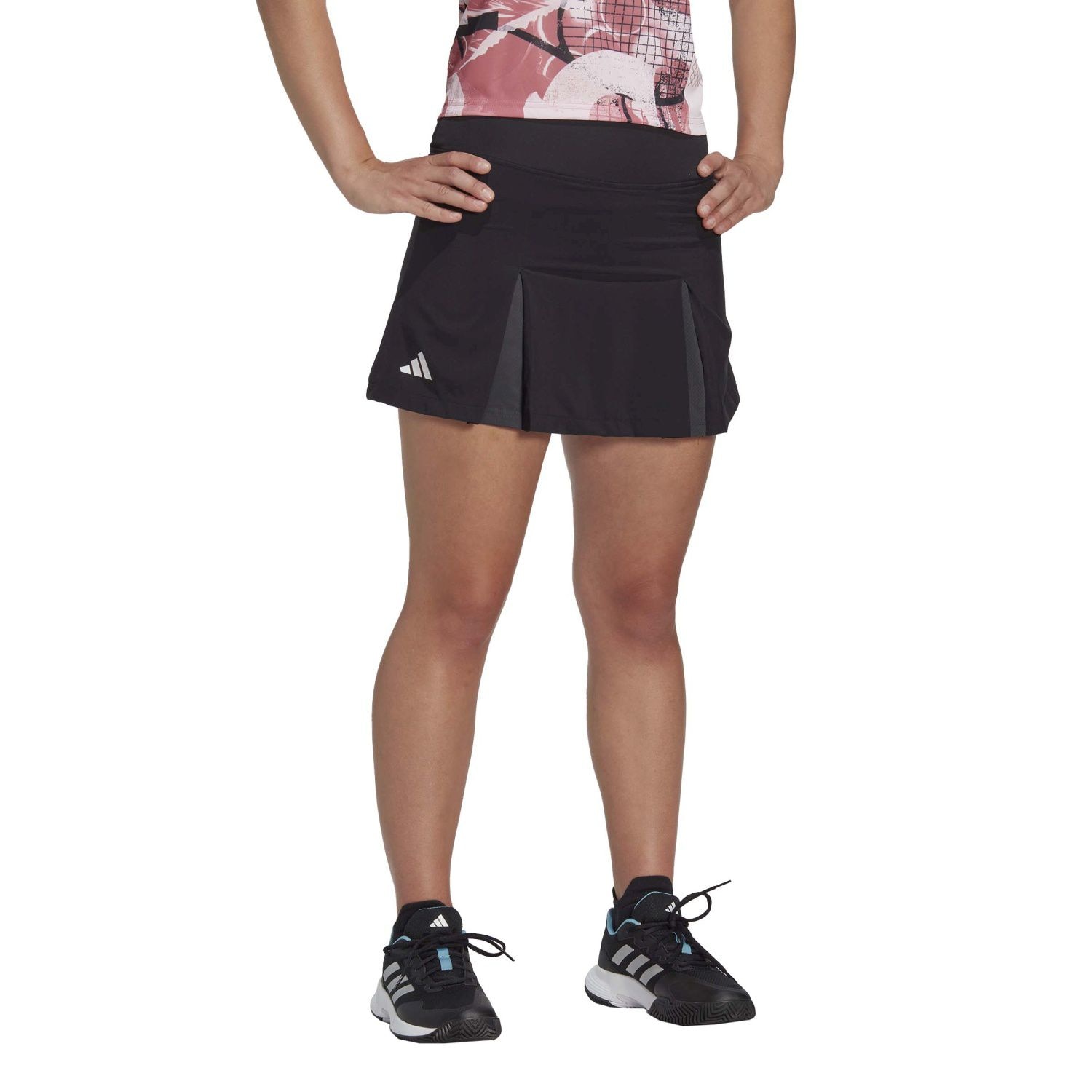 Saia de Ténis e Pádel Club Pleat Adidas Preto-1