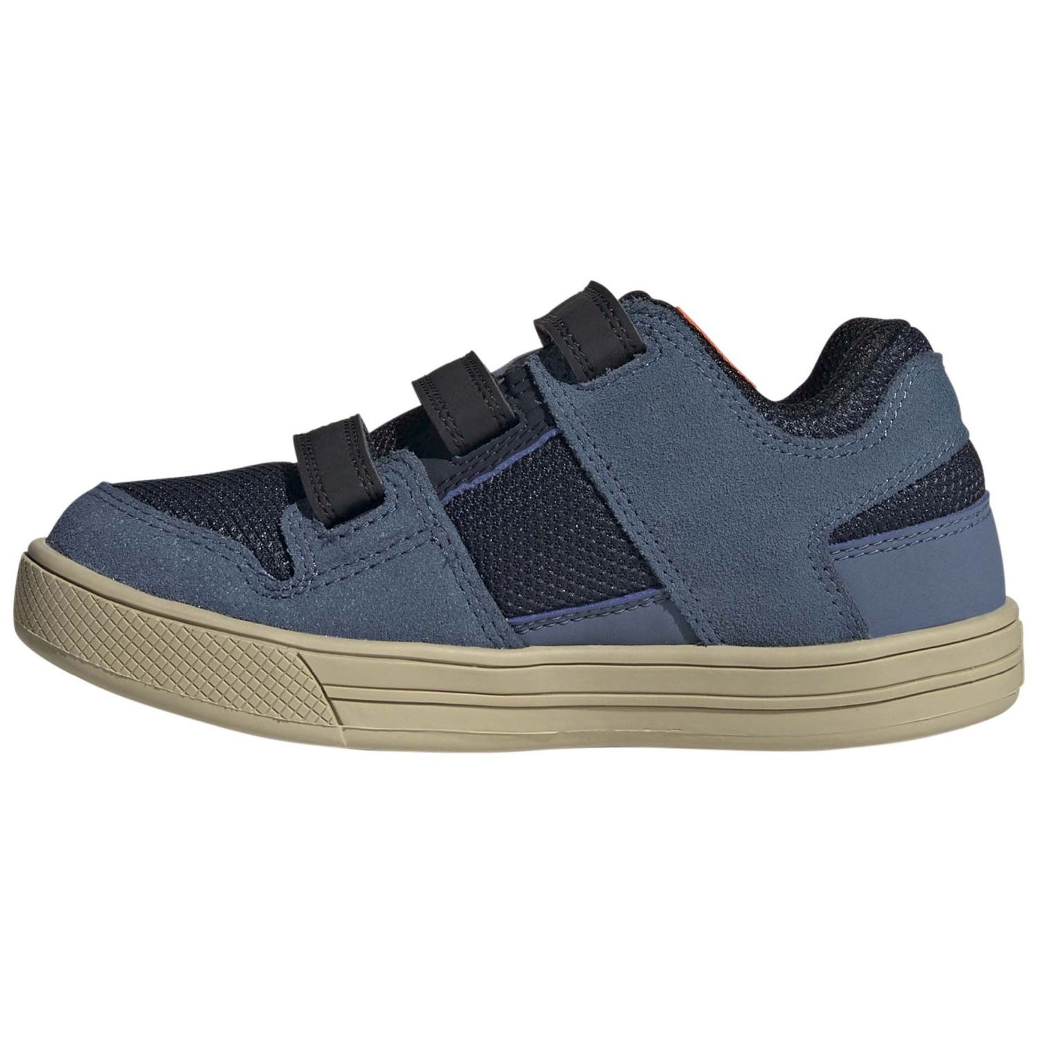 Sapatilhas de Ciclismo Infantil 5.10 Freerider Kids Vcs Plataforma Adidas Azul-3