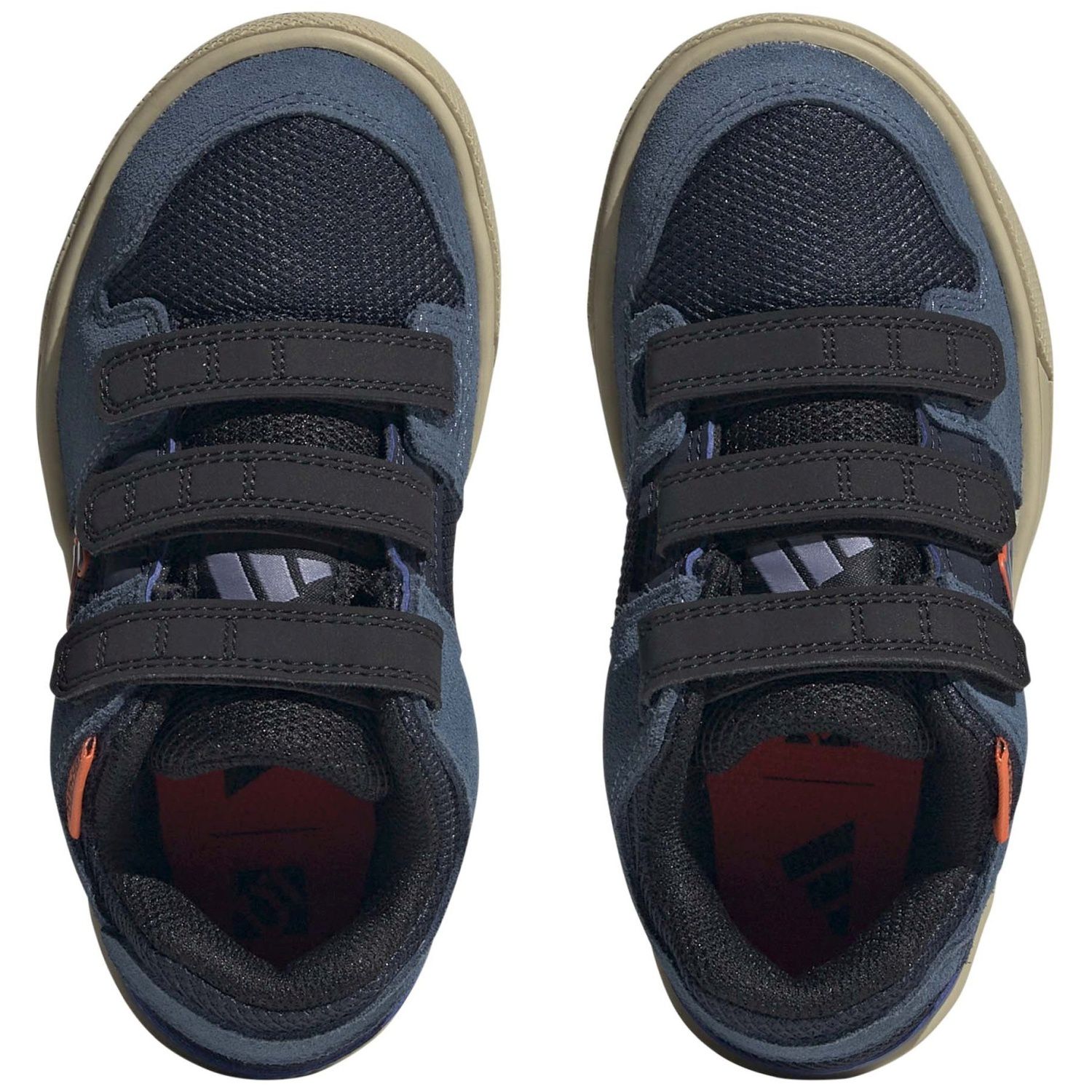 Sapatilhas de Ciclismo Infantil 5.10 Freerider Kids Vcs Plataforma Adidas Azul-6