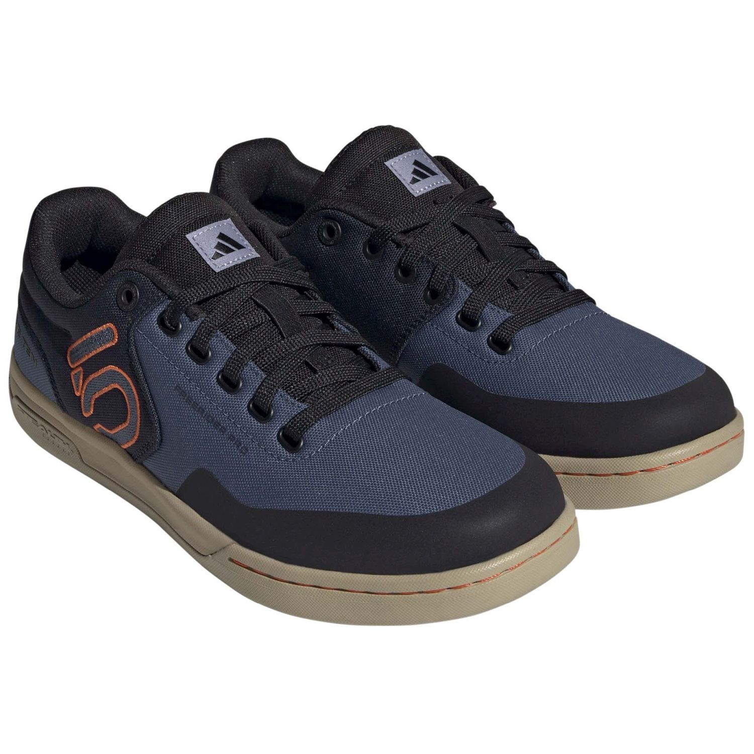 Sapatilhas de Ciclismo 5.10 Freerider Pro Canvas Plataforma Adidas Azul-4