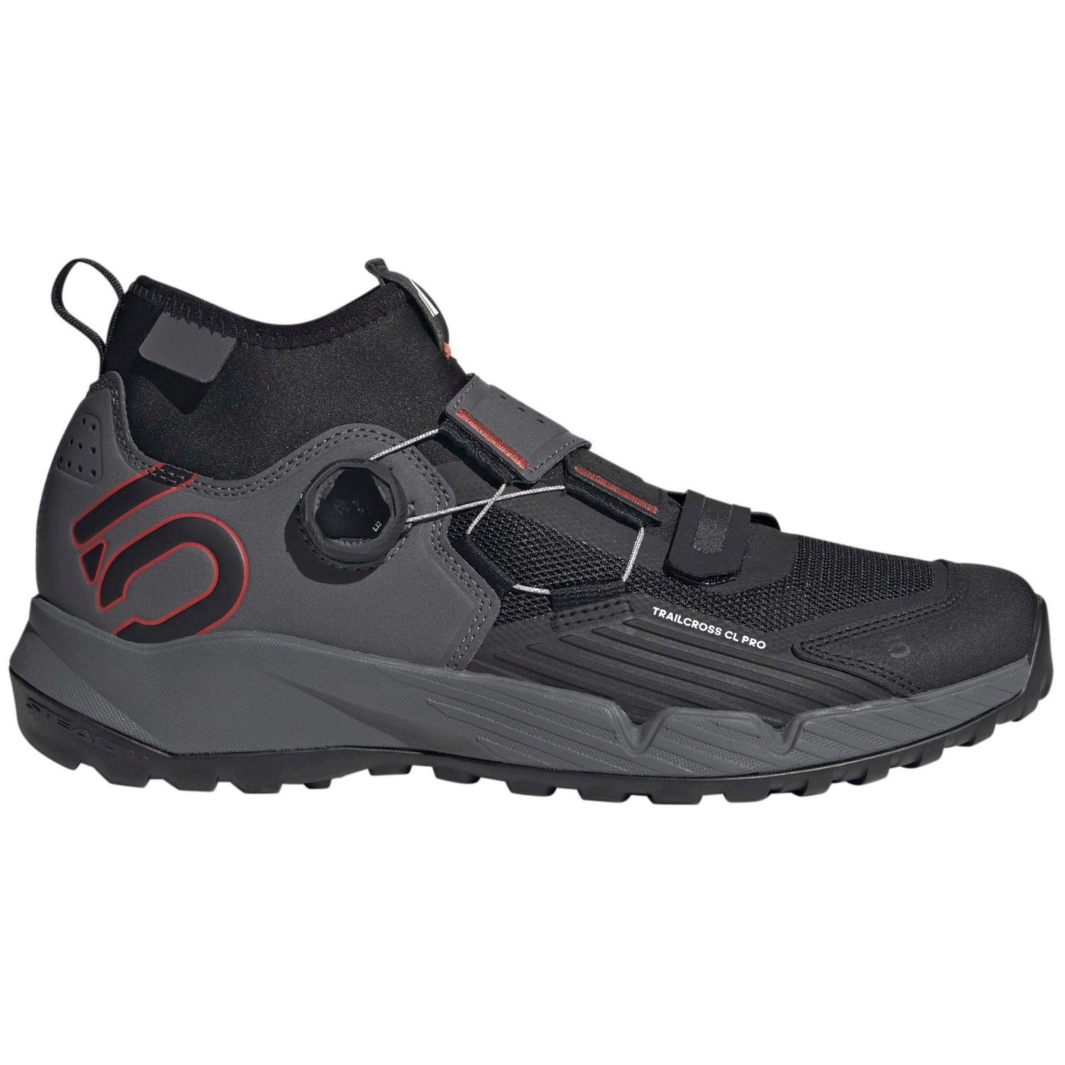 Sapatilhas de Ciclismo 5.10 Trailcross Pro Calas Adidas Cinzento-1
