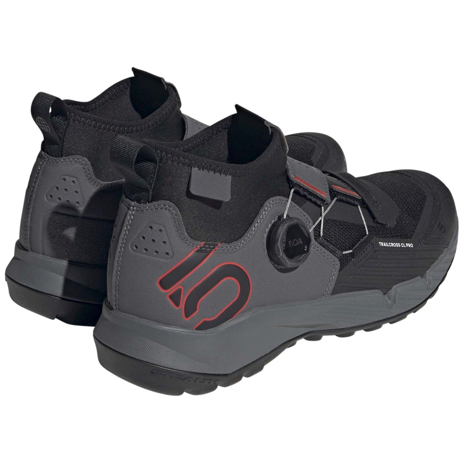 Sapatilhas de Ciclismo 5.10 Trailcross Pro Calas Adidas Cinzento-5