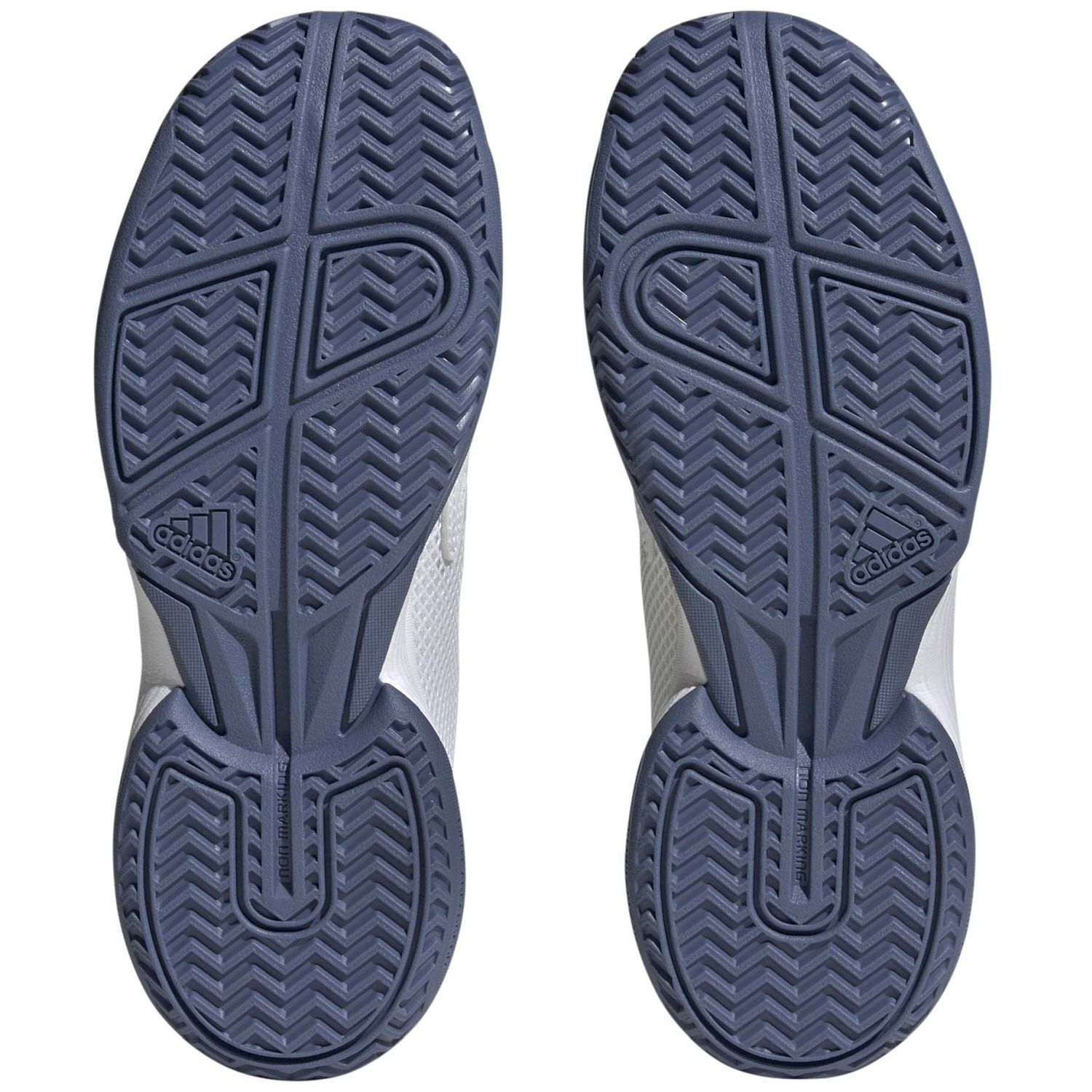 Sapatilhas de Ténis Infantil COURTFLASH Adidas Branco / Azul-2