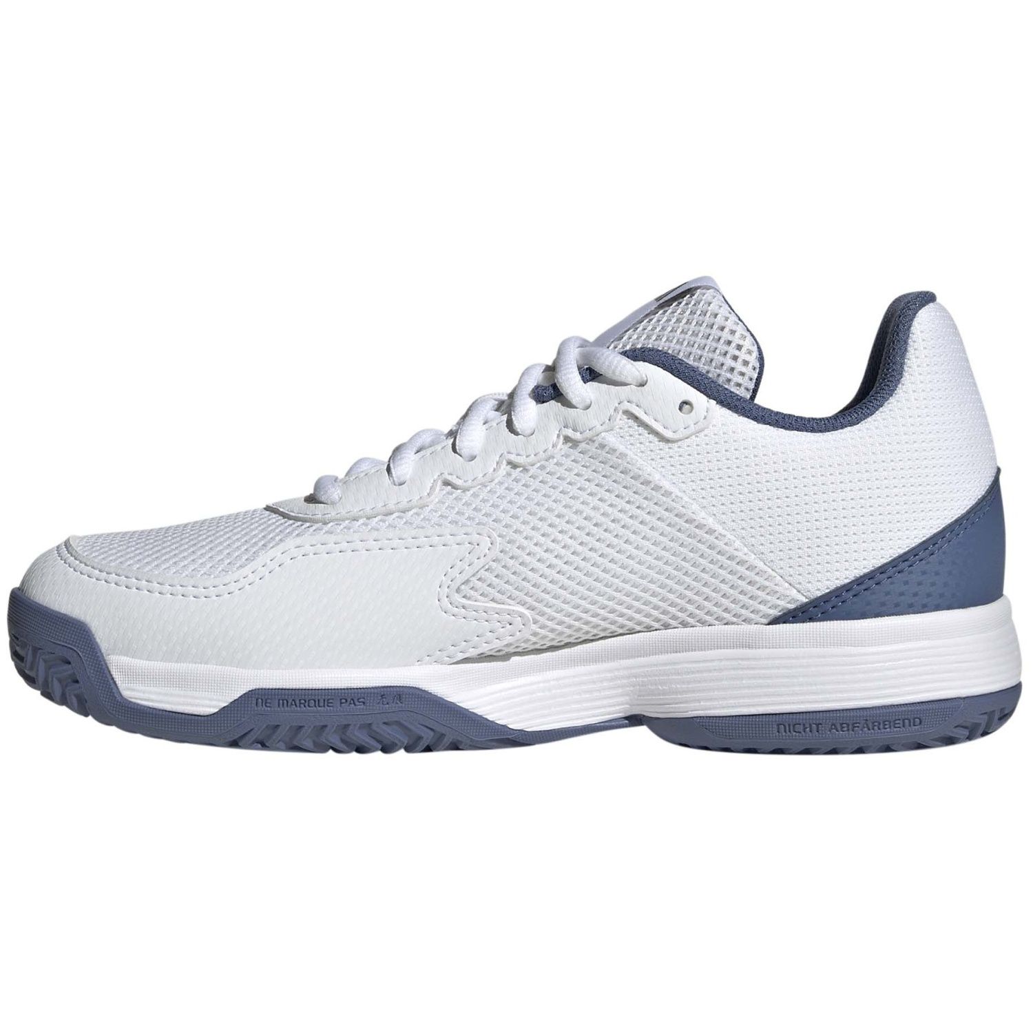 Sapatilhas de Ténis Infantil COURTFLASH Adidas Branco / Azul-3