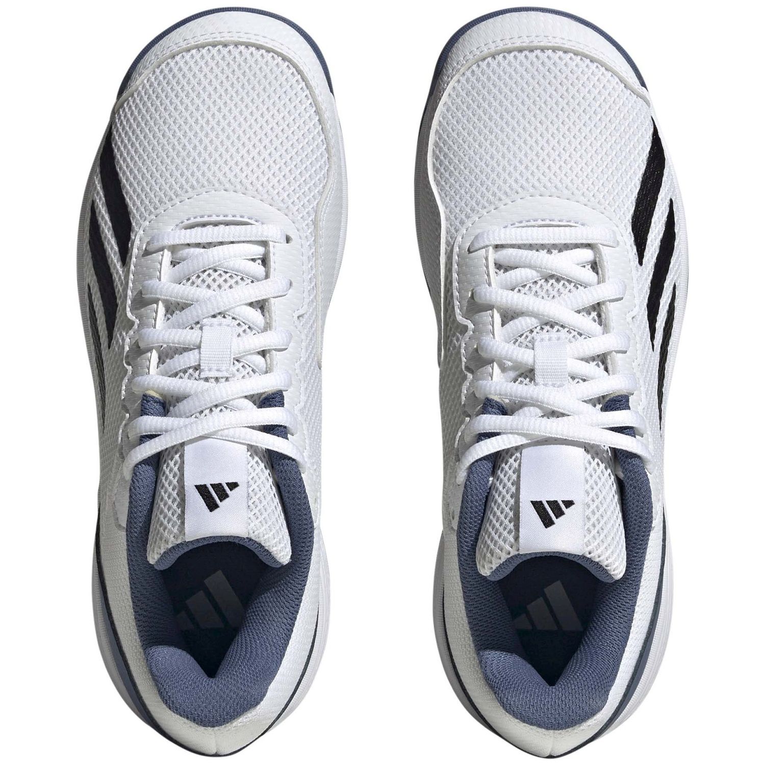 Sapatilhas de Ténis Infantil COURTFLASH Adidas Branco / Azul-6