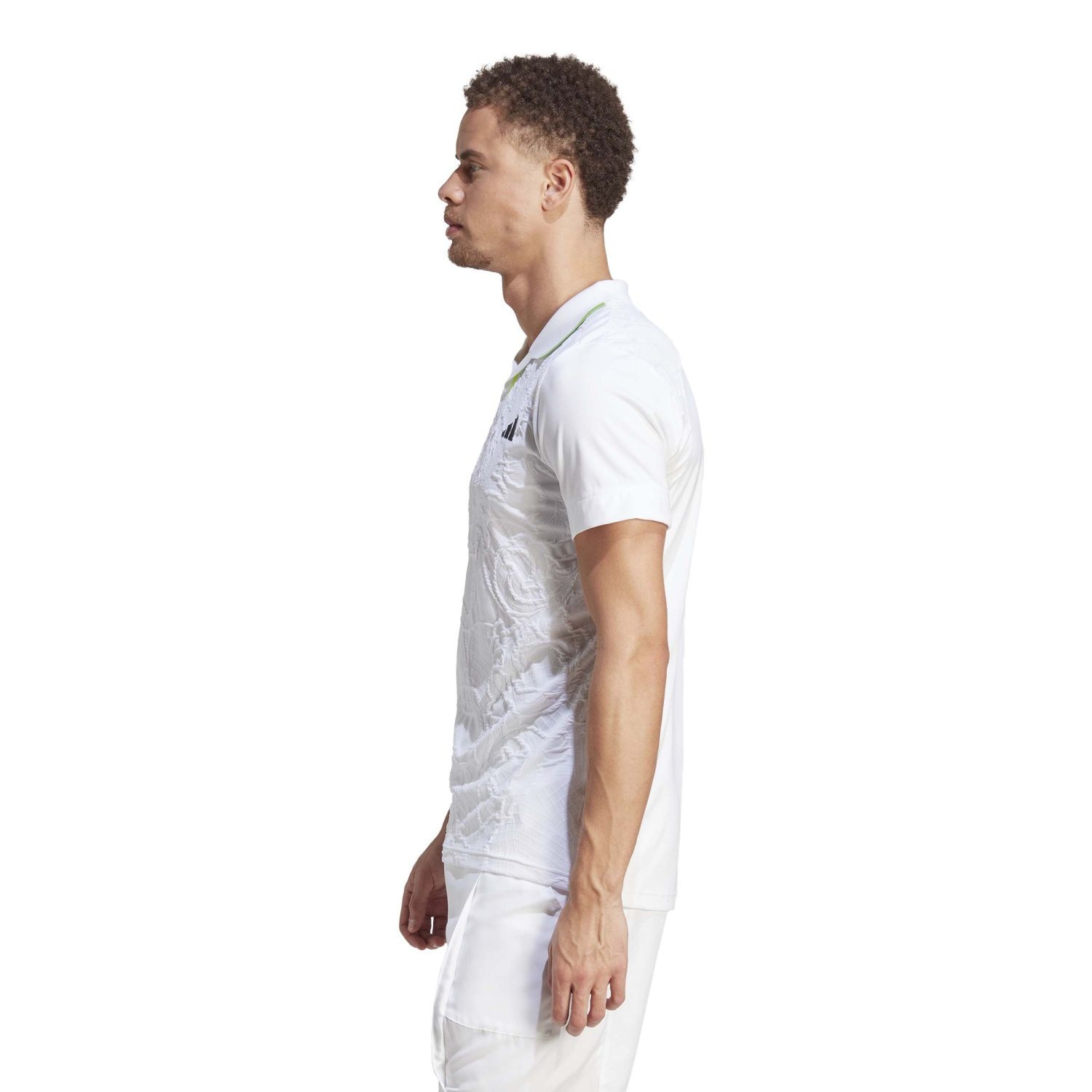 Polo de Ténis London Adidas Branco-3