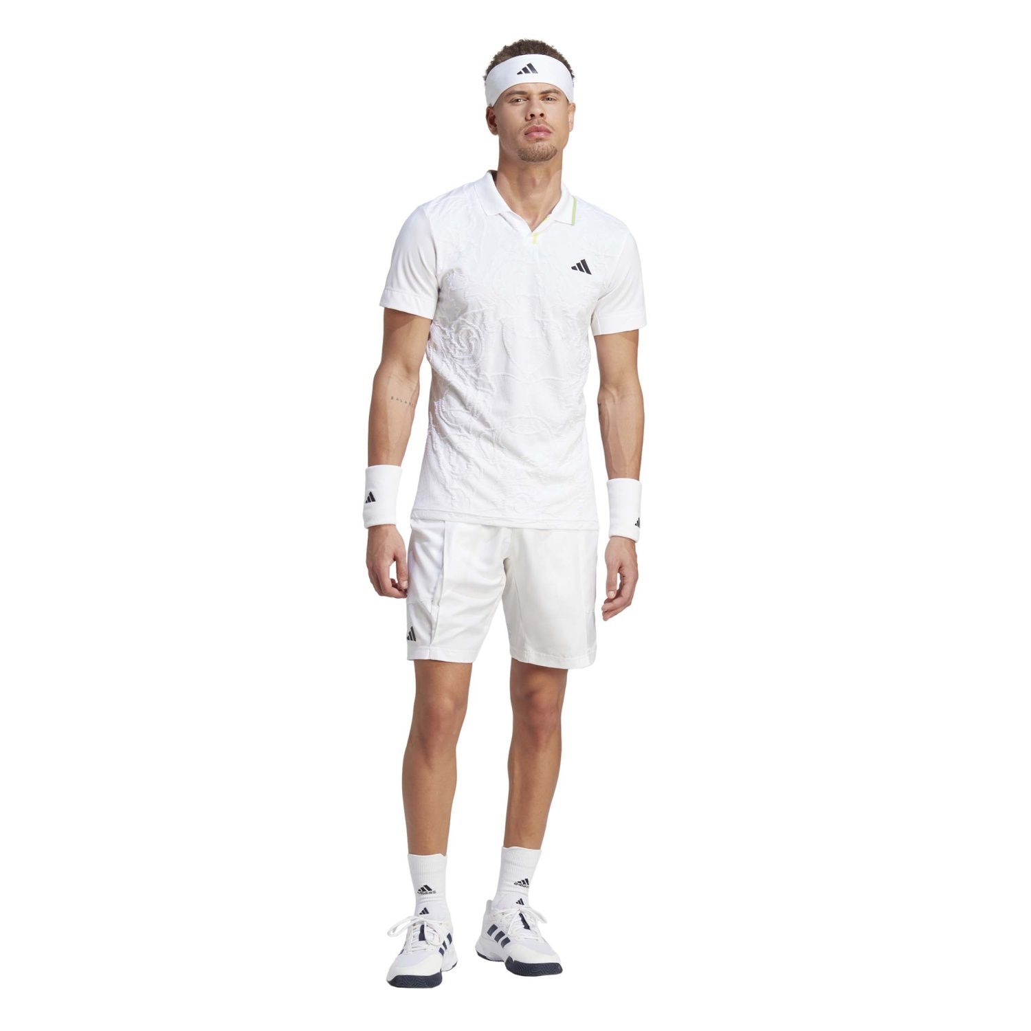Polo de Ténis London Adidas Branco-5