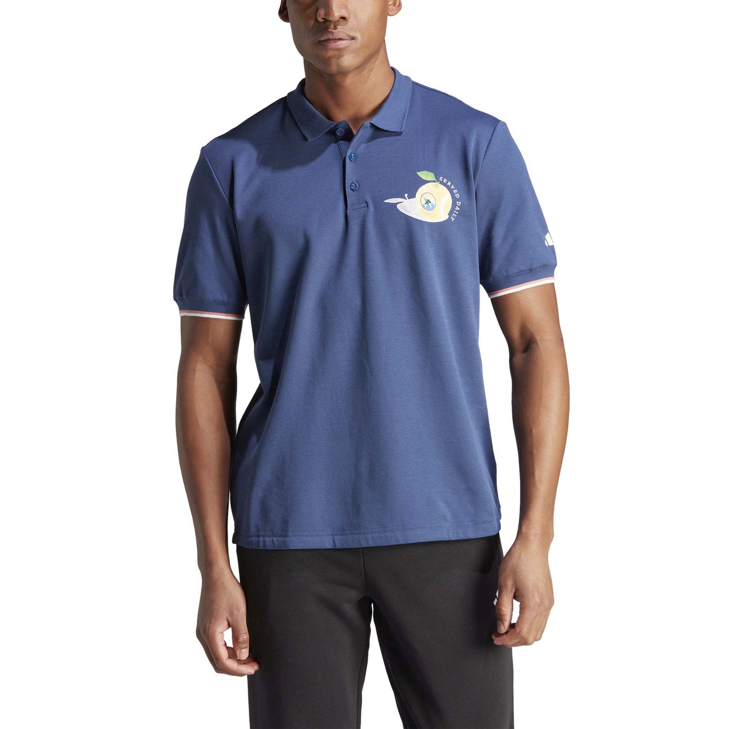Polo de Ténis e Pádel Premium 1 Adidas Azul-4