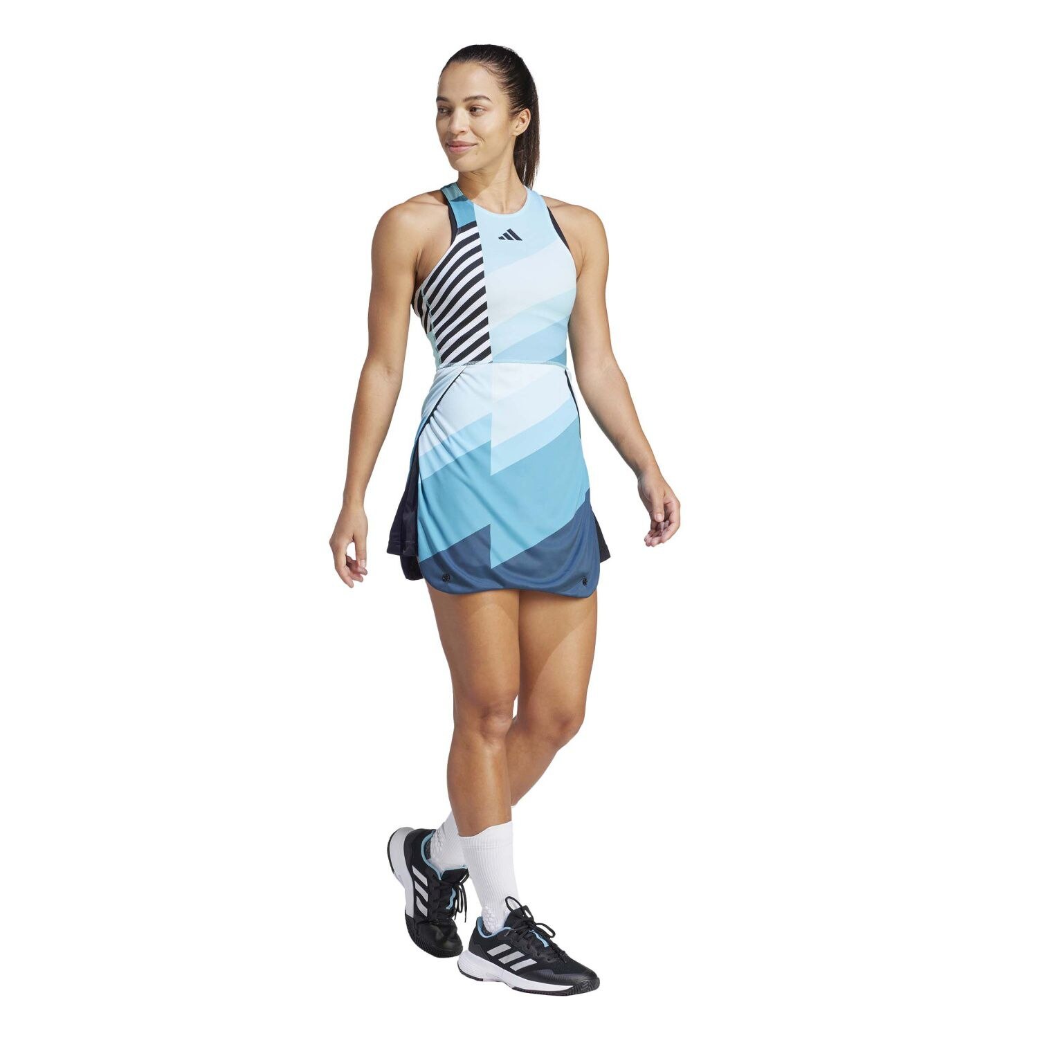 Vestido de Ténis e Pádel Transformável Adidas Azul-claro-3