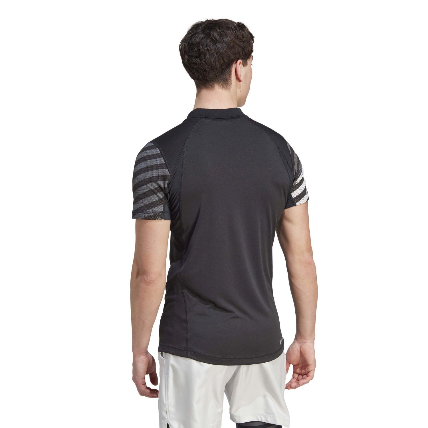 Polo de Ténis e Padel Ny Flft Adidas Preto-2