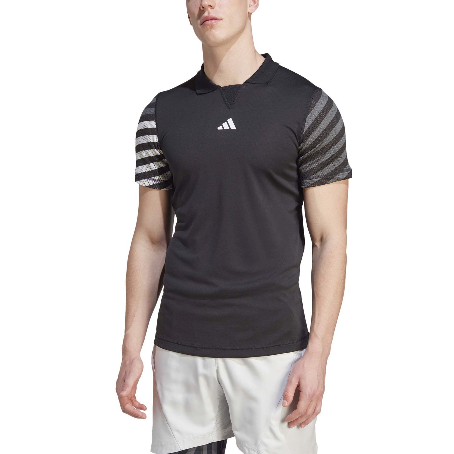Polo de Ténis e Padel Ny Flft Adidas Preto-4