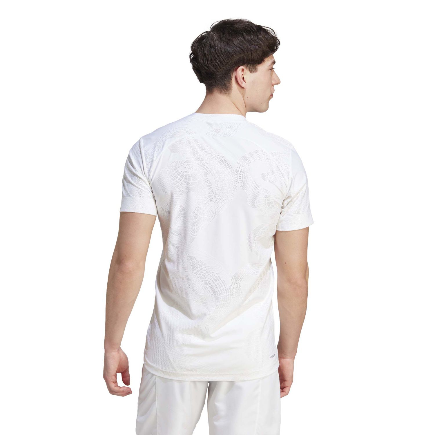 T-shirt de Ténis e Pádel London Adidas Branco-2