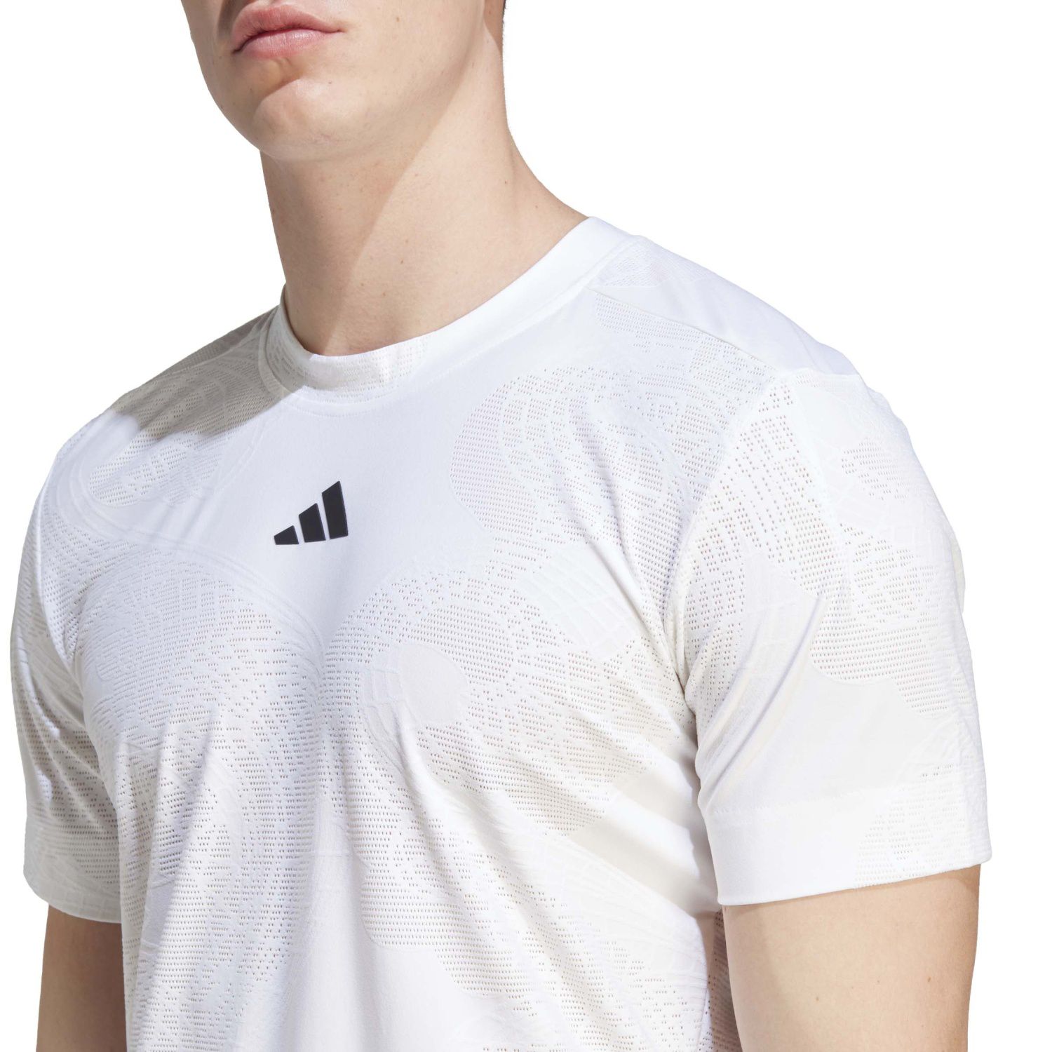 T-shirt de Ténis e Pádel London Adidas Branco-5