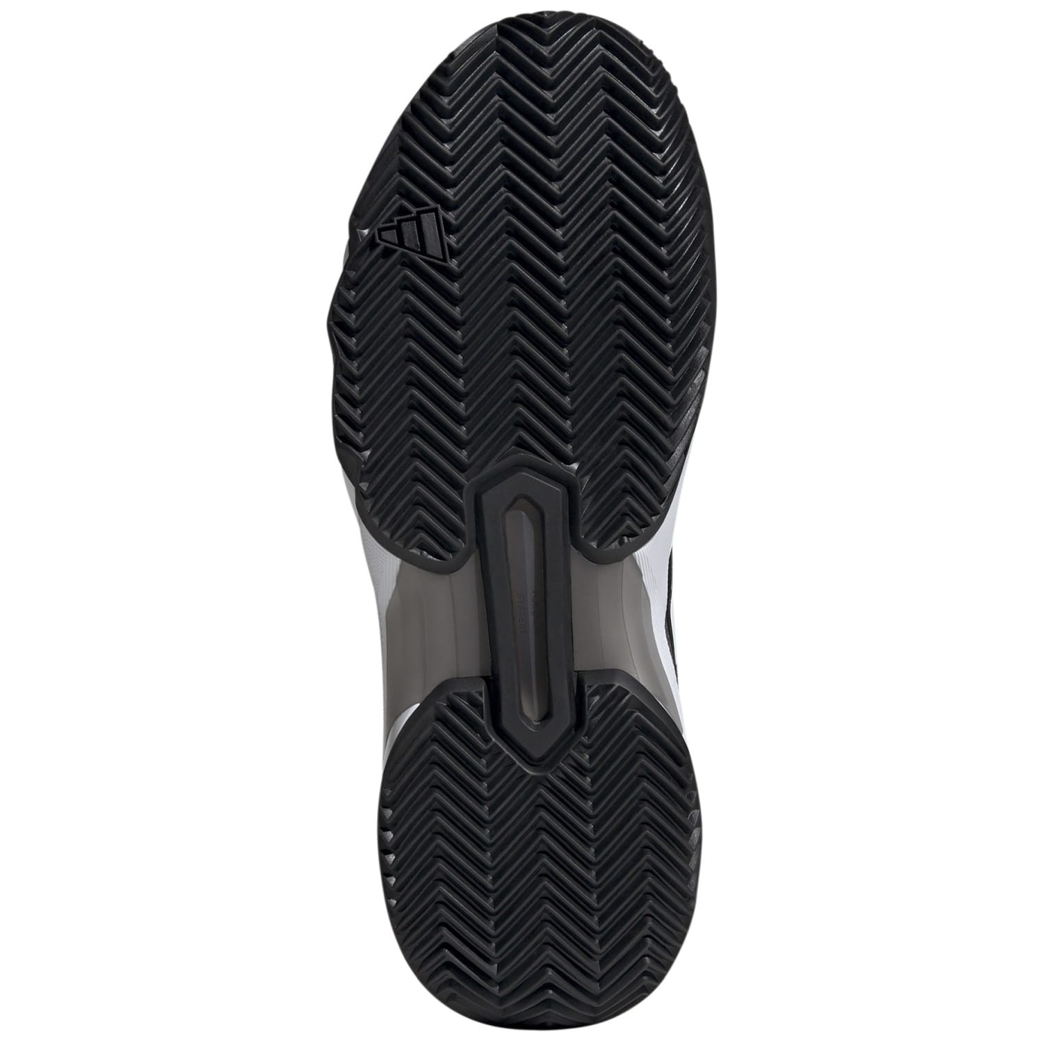 Sapatilhas de Ténis e Pádel Courtjam Control Clay Adidas Preto / Branco-2