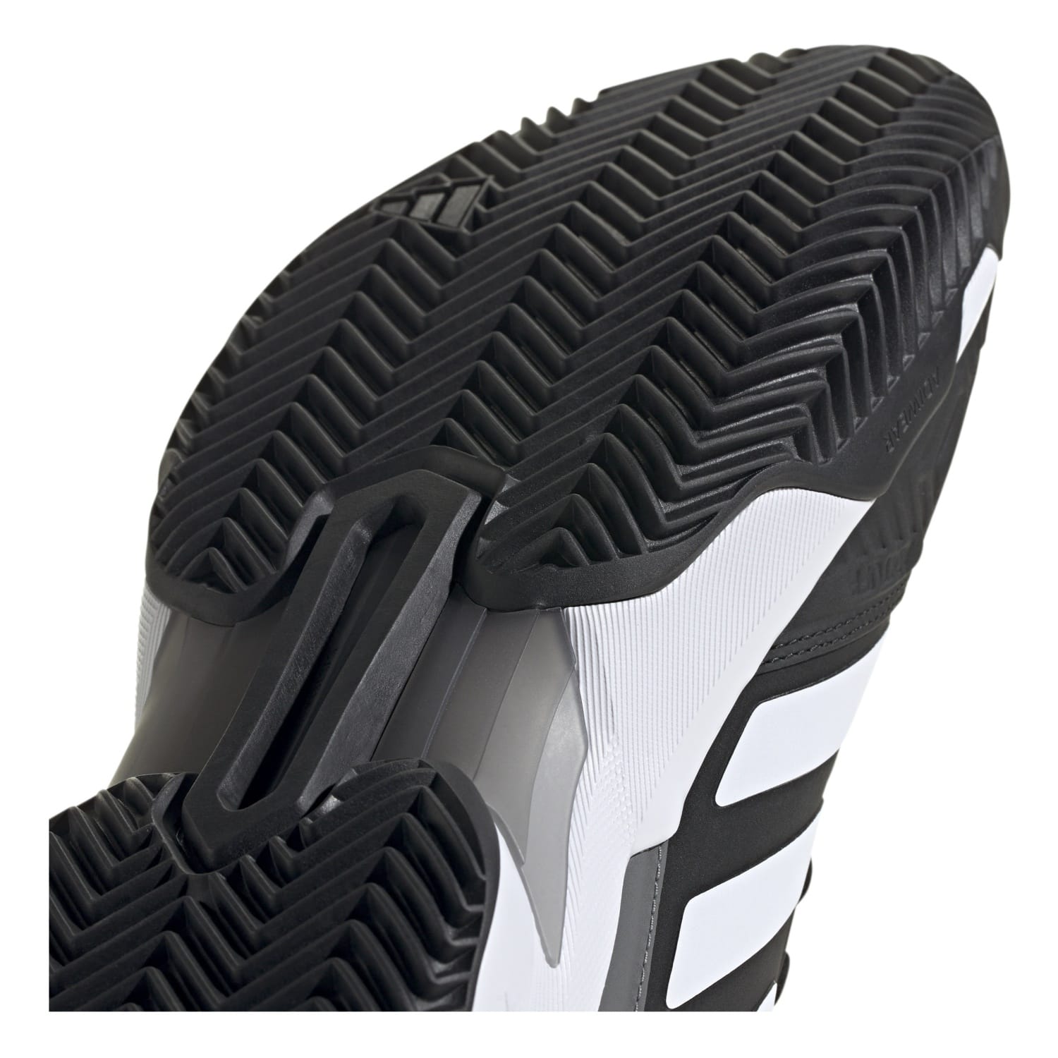 Sapatilhas de Ténis e Pádel Courtjam Control Clay Adidas Preto / Branco-4