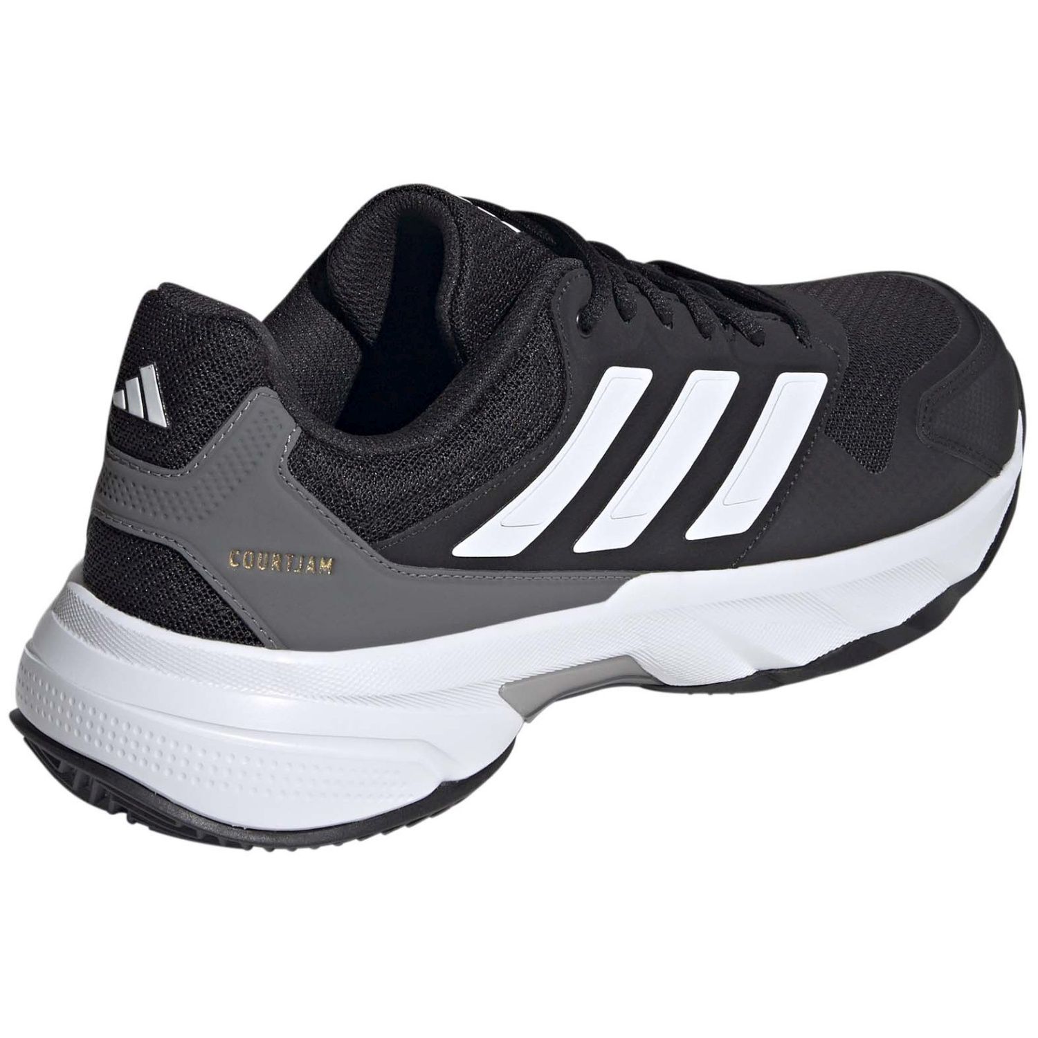 Sapatilhas de Ténis e Pádel Courtjam Control Clay Adidas Preto / Branco-5