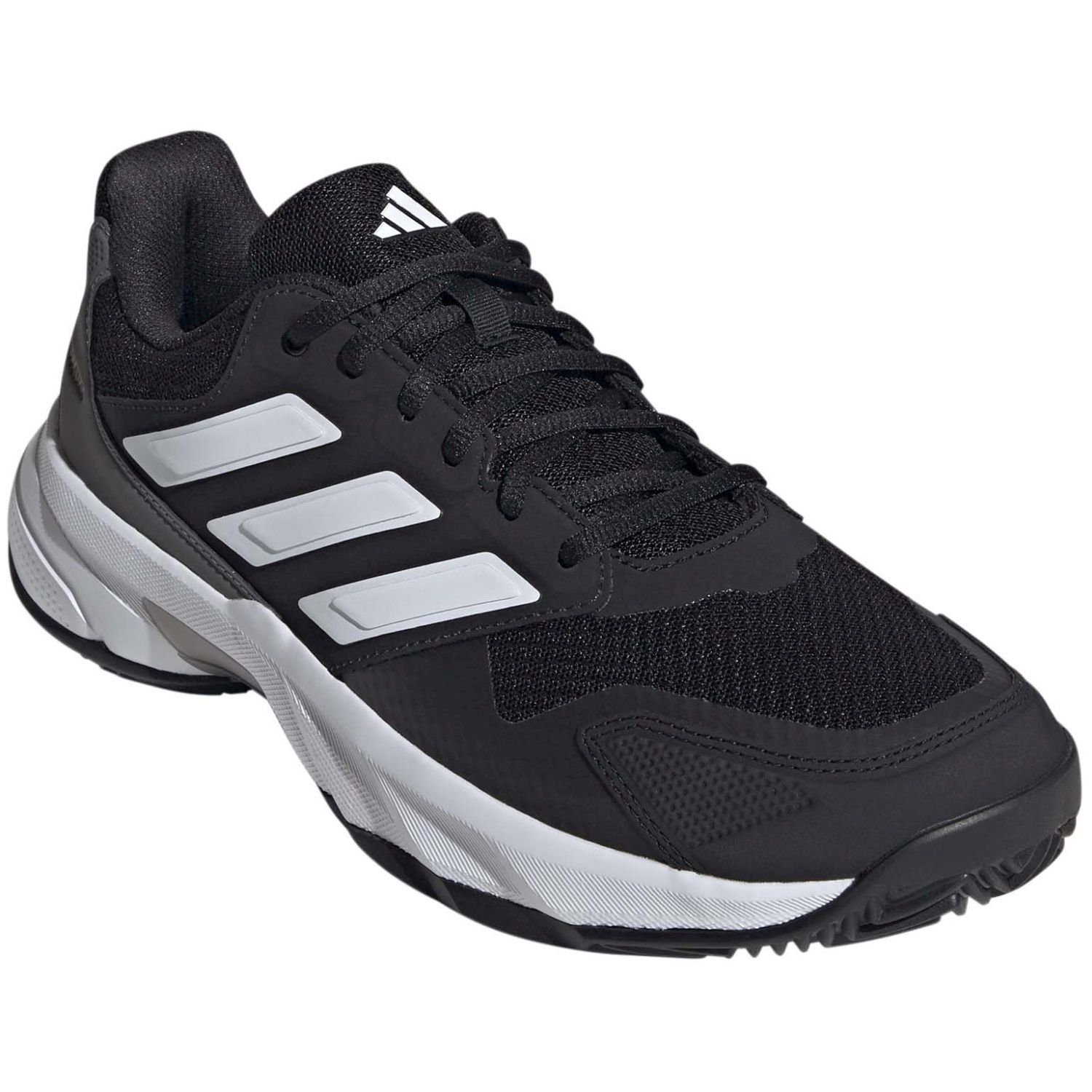 Sapatilhas de Ténis e Pádel Courtjam Control Clay Adidas Preto / Branco-6