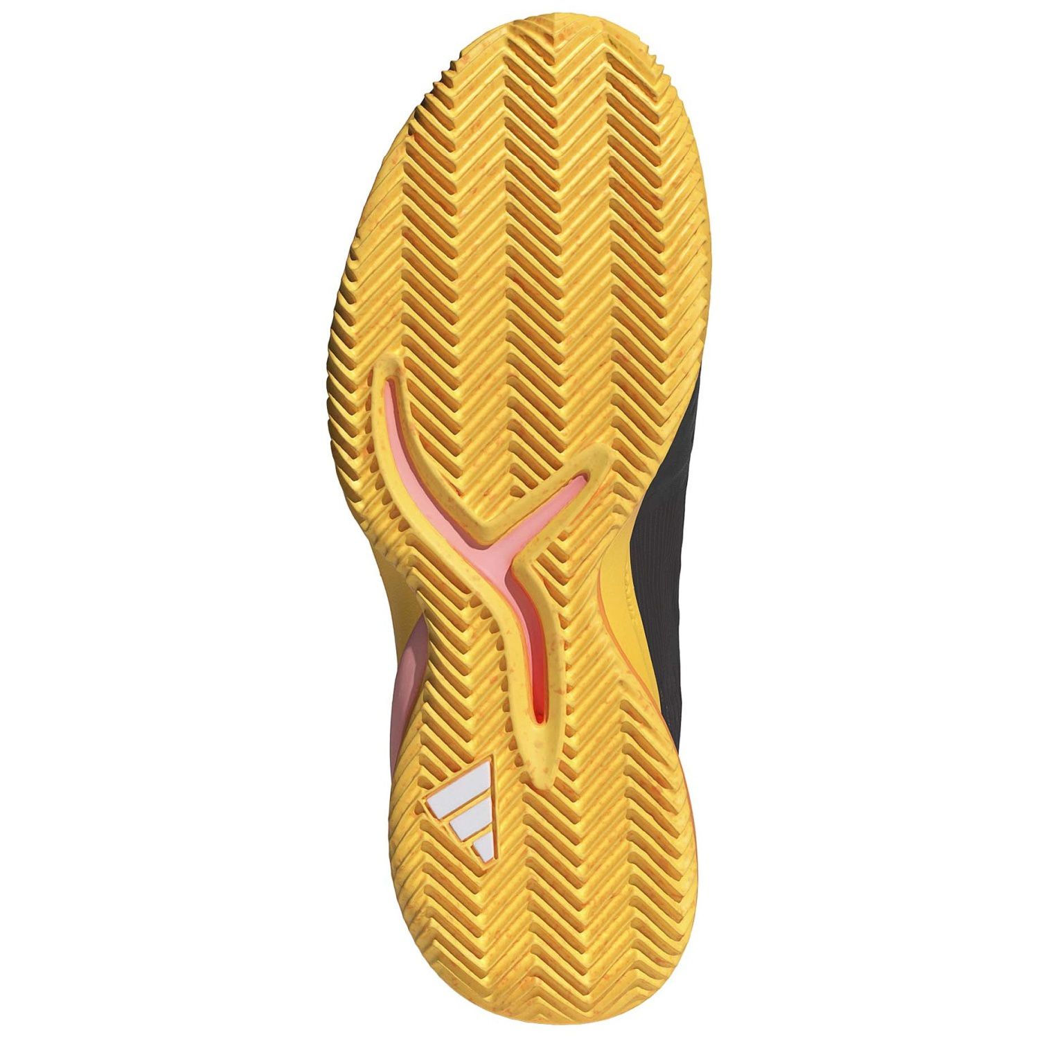 Sapatilhas de Ténis e Pádel Adizero Cybersonic Clay Adidas Preto / Rosa-3