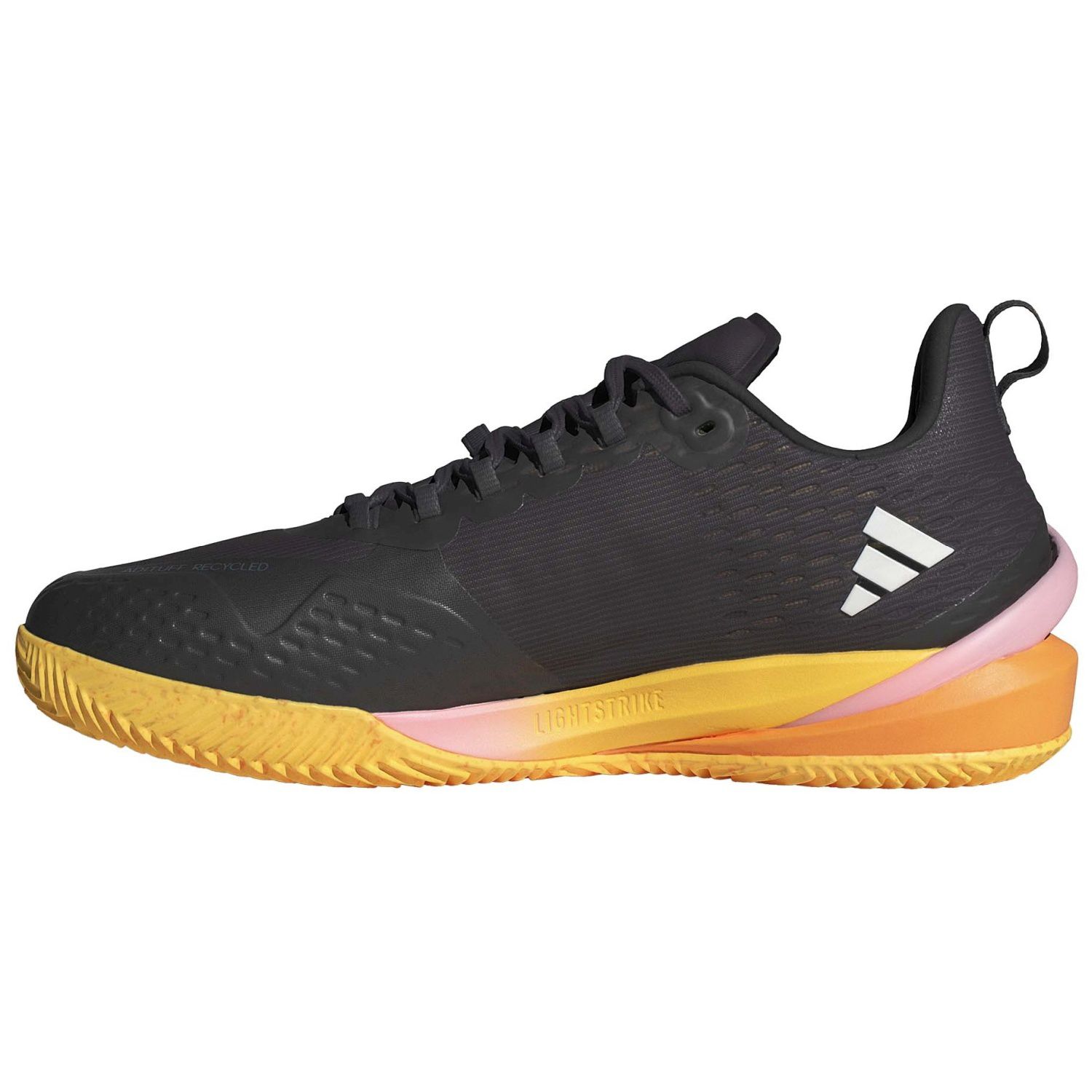 Sapatilhas de Ténis e Pádel Adizero Cybersonic Clay Adidas Preto / Rosa-4