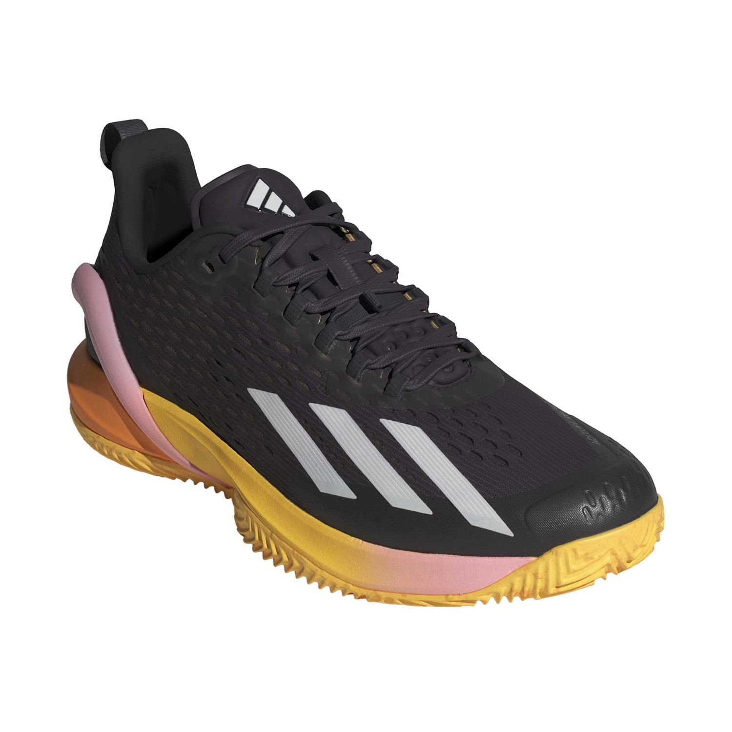 Sapatilhas de Ténis e Pádel Adizero Cybersonic Clay Adidas Preto / Rosa-5