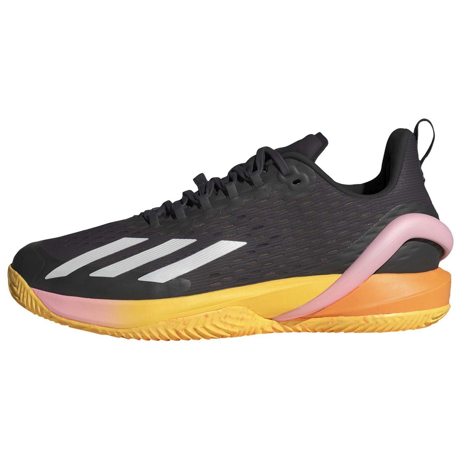 Sapatilhas de Ténis e Pádel Adizero Cybersonic Clay Adidas Preto / Rosa-7