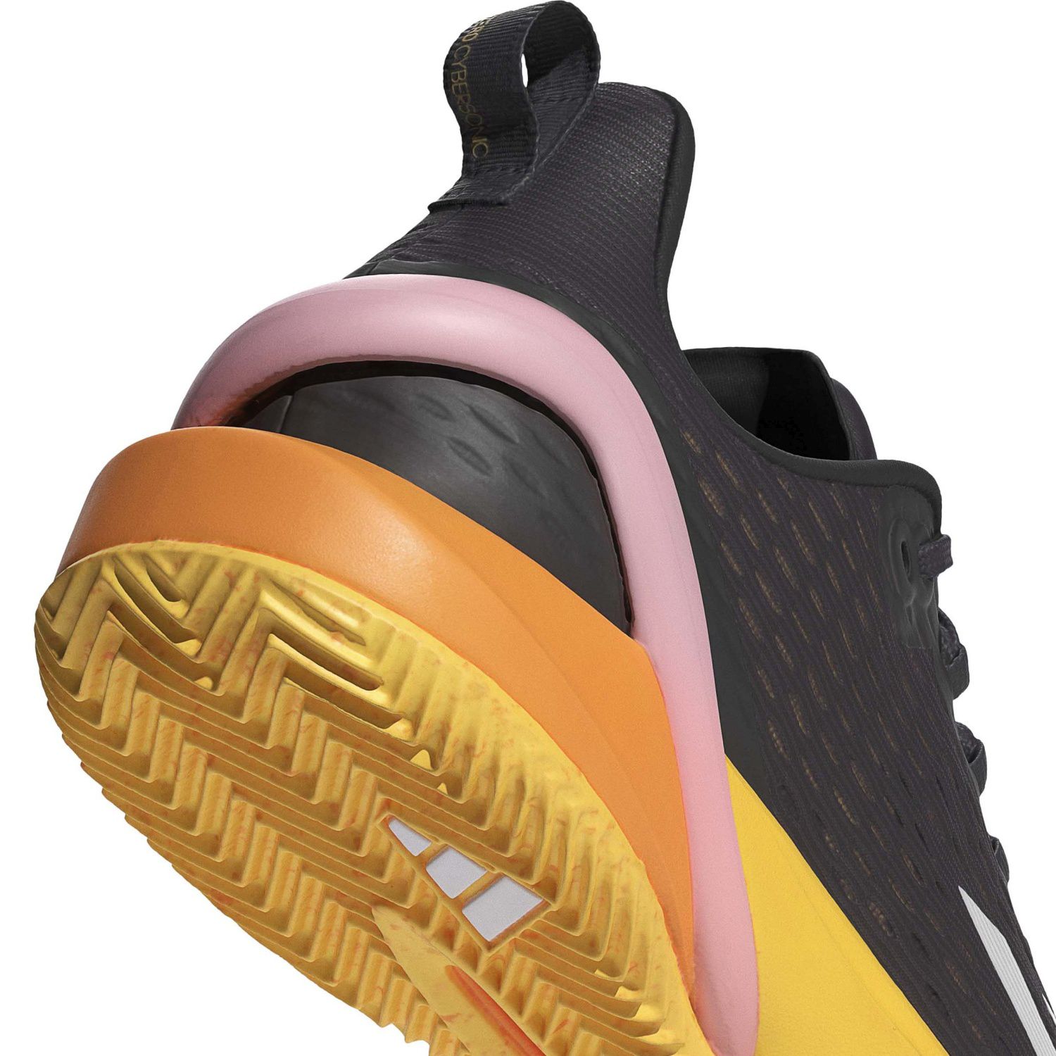 Sapatilhas de Ténis e Pádel Adizero Cybersonic Clay Adidas Preto / Rosa-10