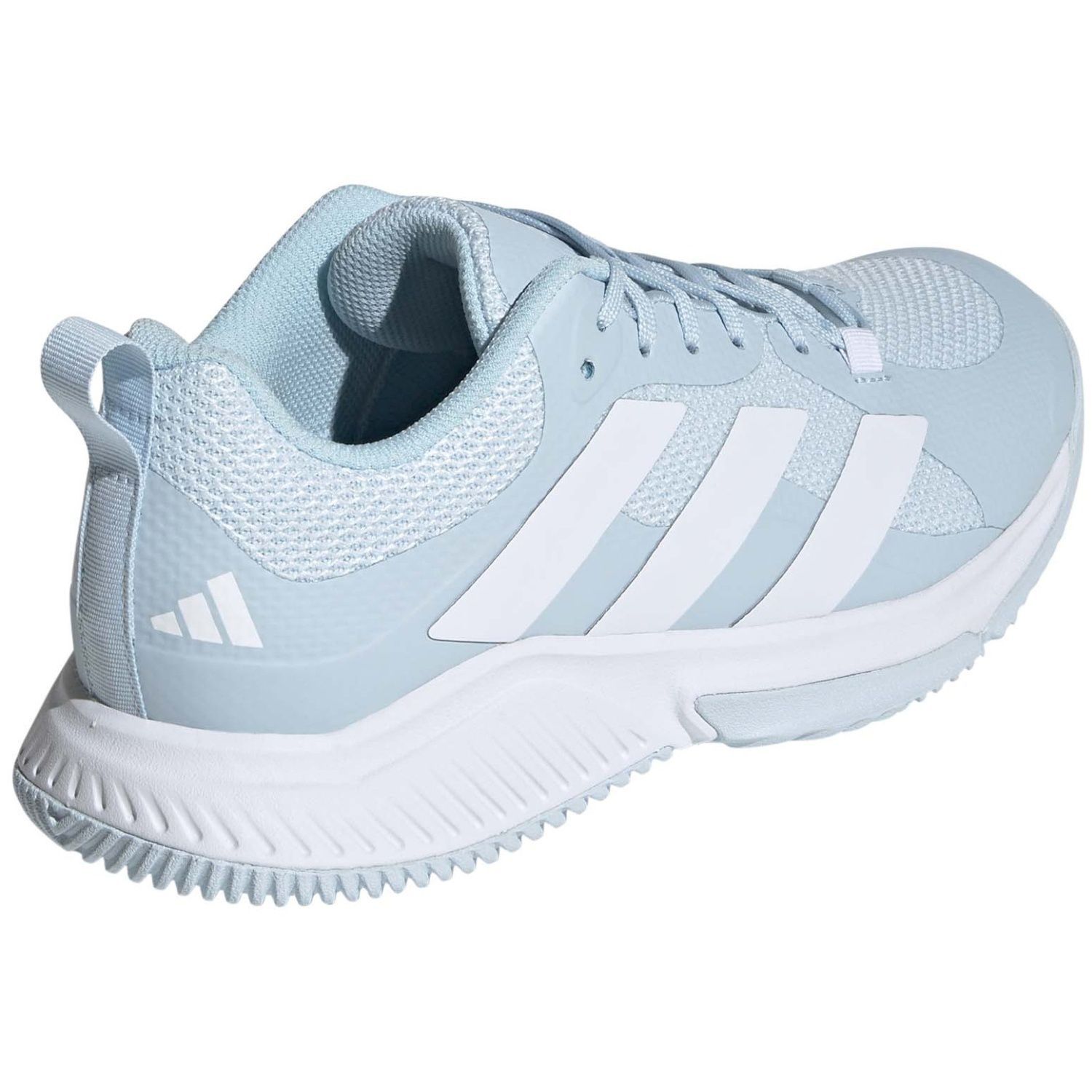 Sapatilhas Indoor Court Team Bounce 2 Adidas Azul-claro-5